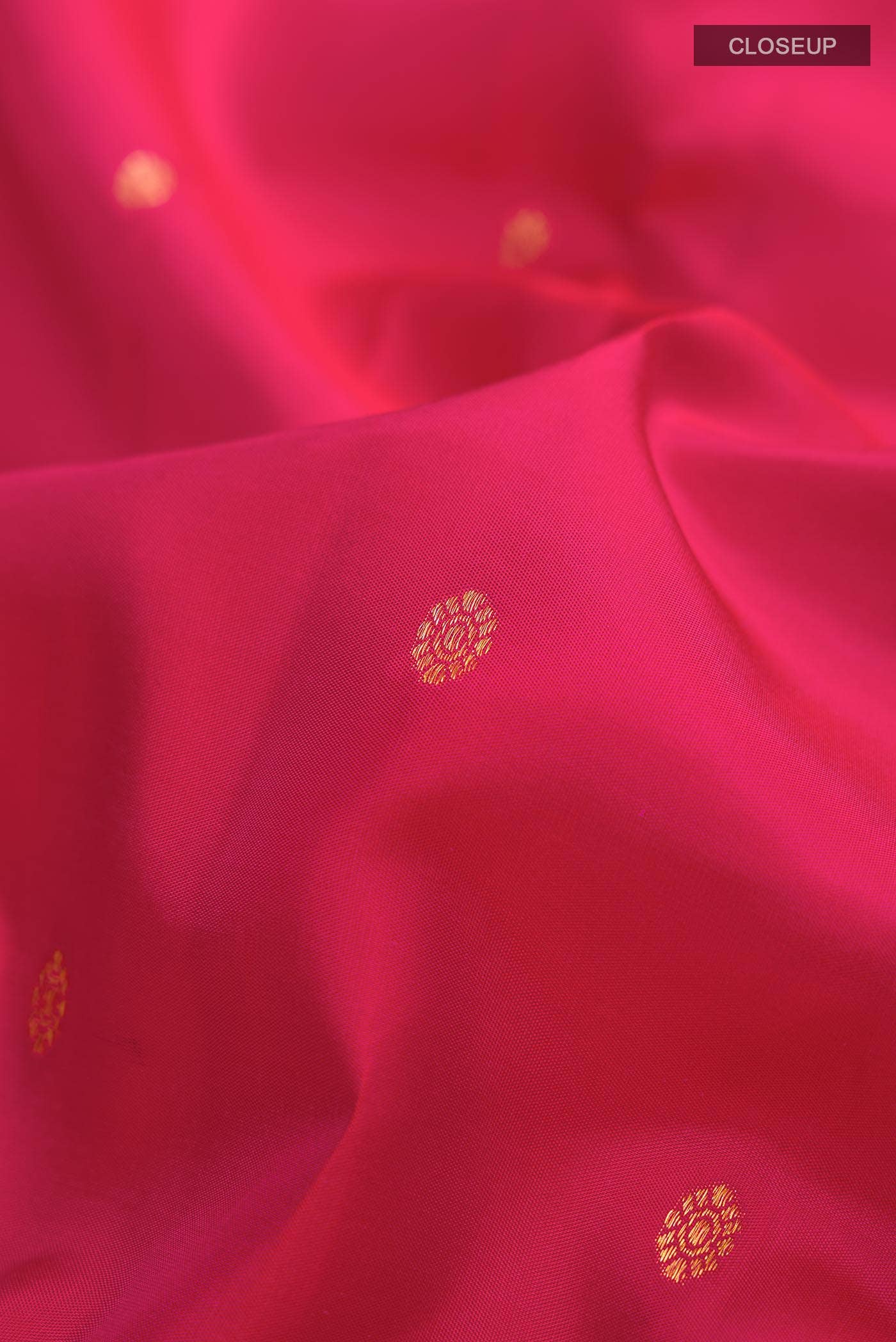 Pink Kanchipuram Silk Saree