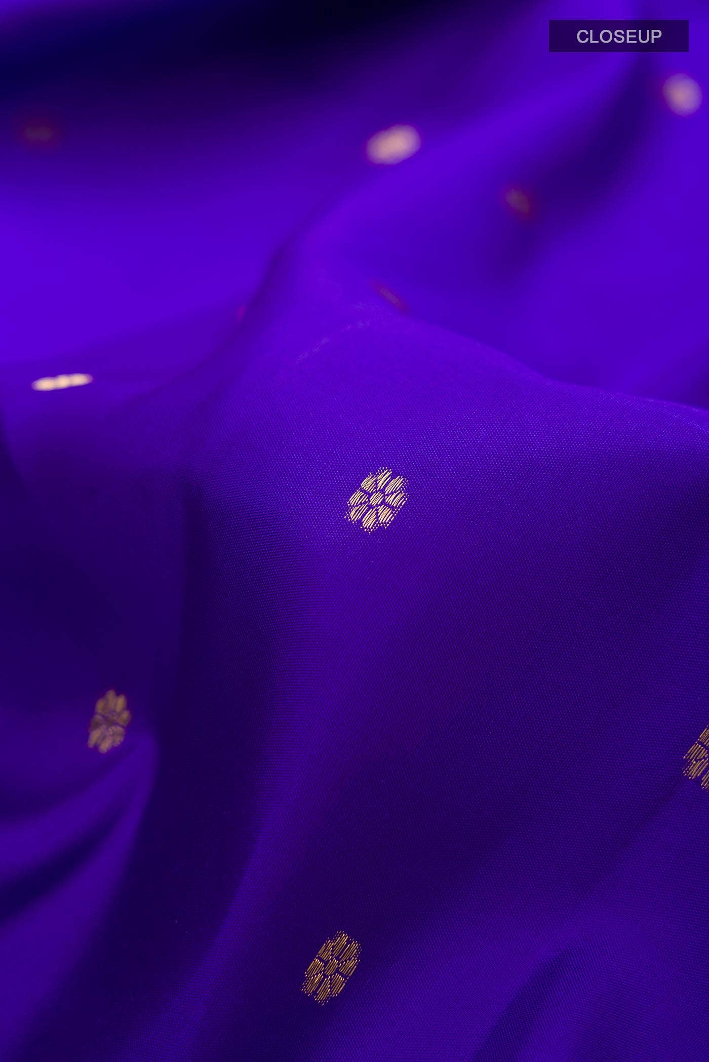 Blue Kanchipuram Silk Saree