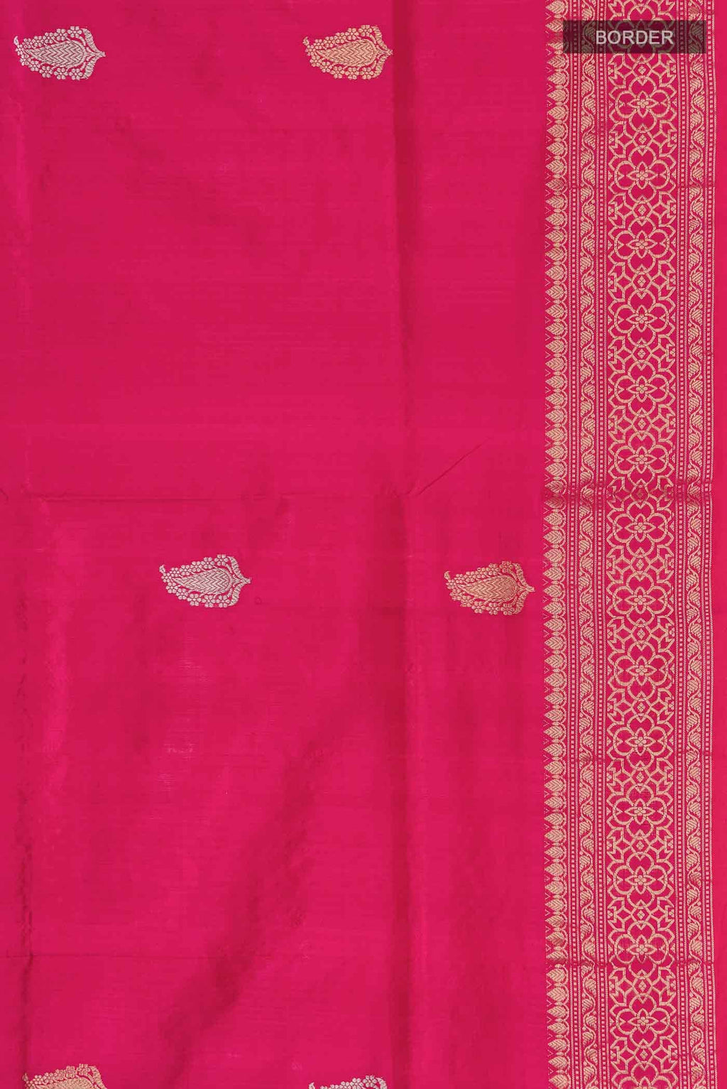 Pink Banarasi Katan Silk Saree