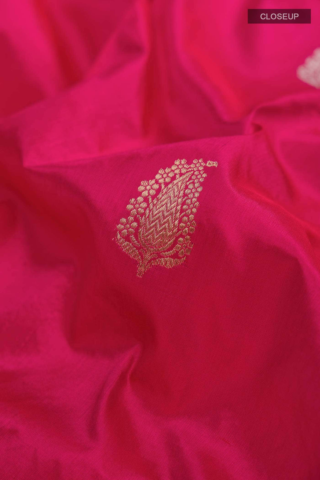 Pink Banarasi Katan Silk Saree
