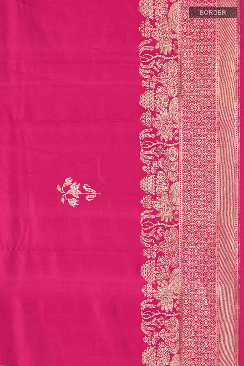 Pink Banarasi Silk Saree