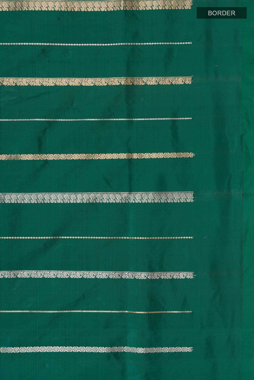Green Banarasi Katan Silk Saree