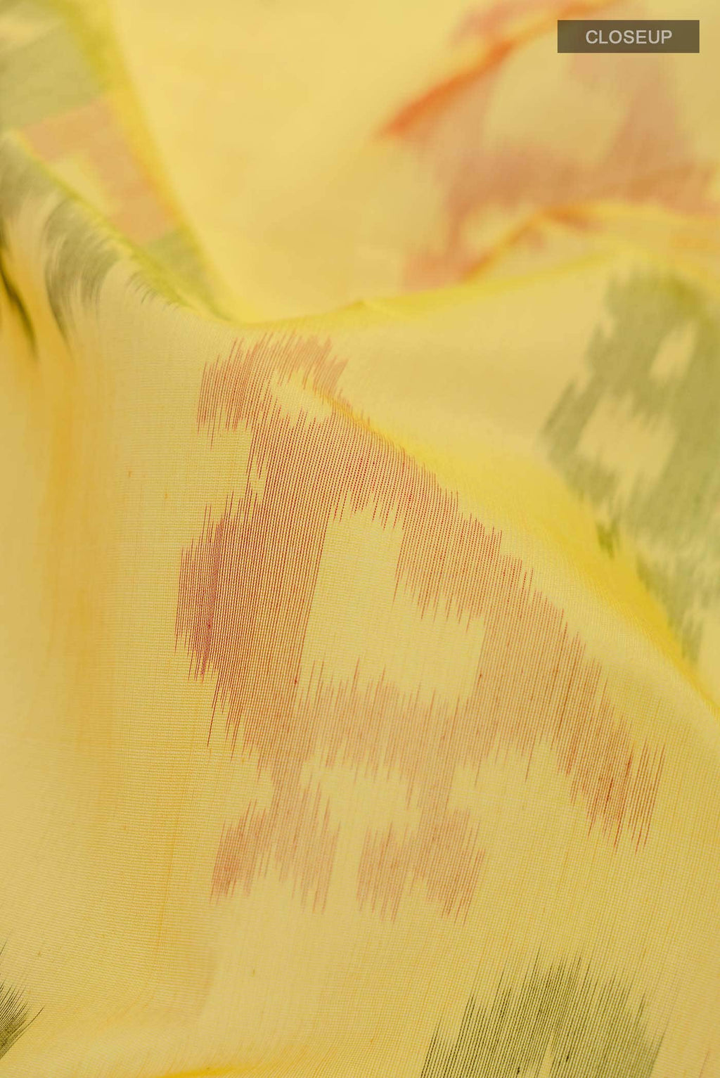 Yellow Silk Cotton Saree