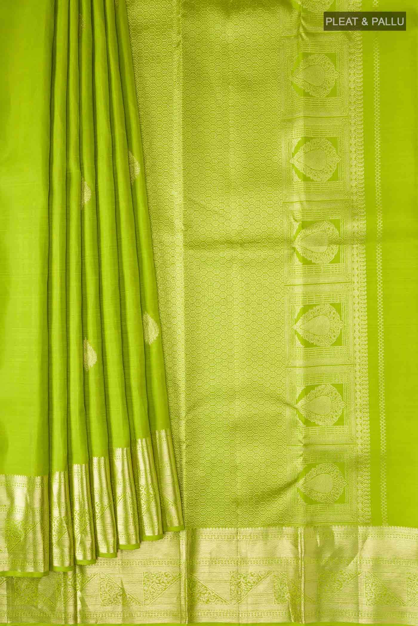 Green Kanchipuram Silk Saree