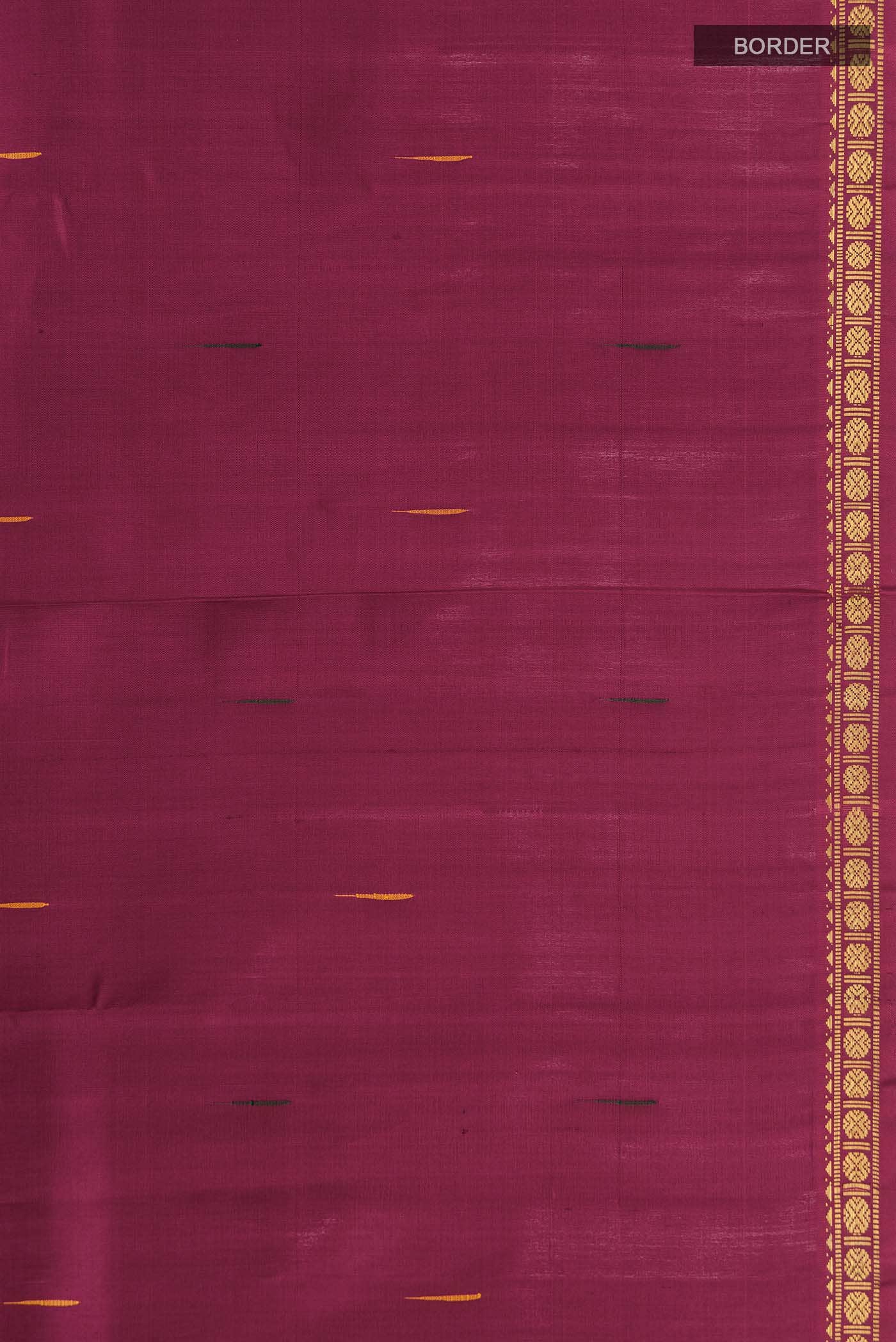 Maroon Kanchipuram Silk Saree