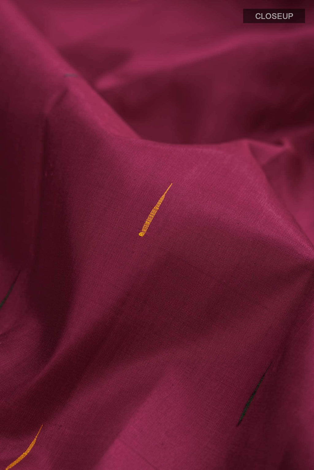 Maroon Kanchipuram Silk Saree