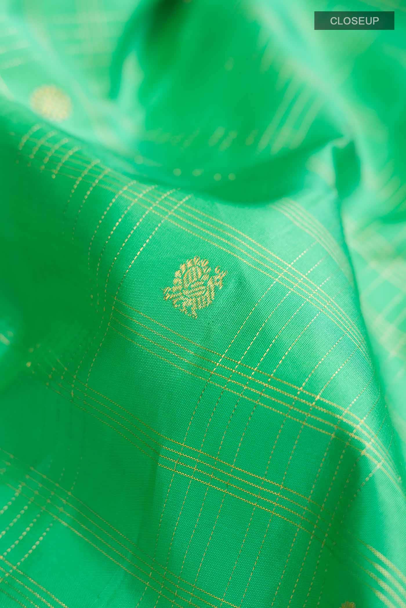 Green Kanchipuram Silk Saree