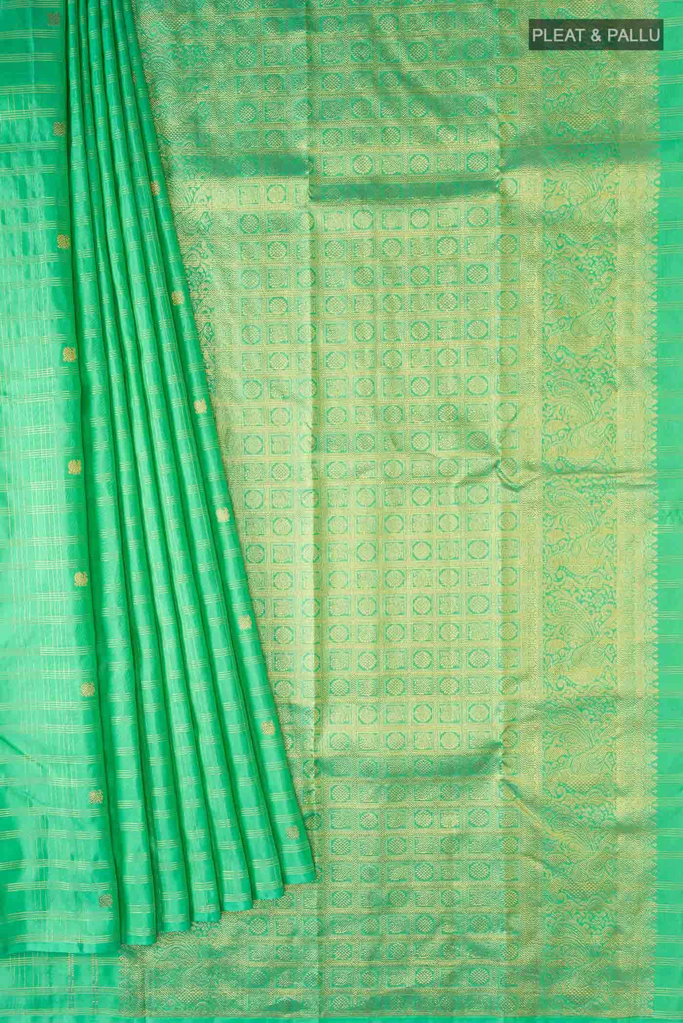 Green Kanchipuram Silk Saree