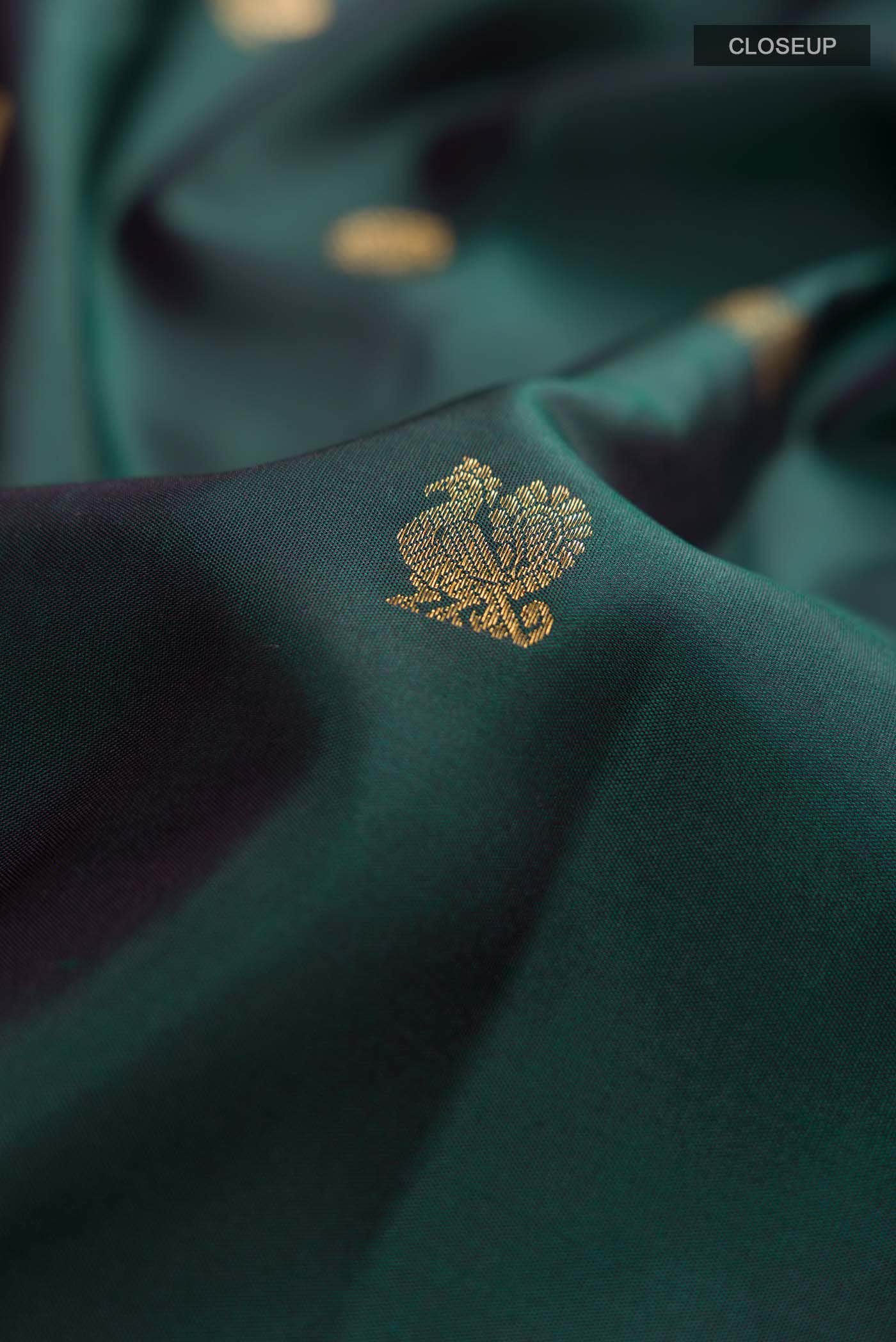 Green Kanchipuram Silk Saree