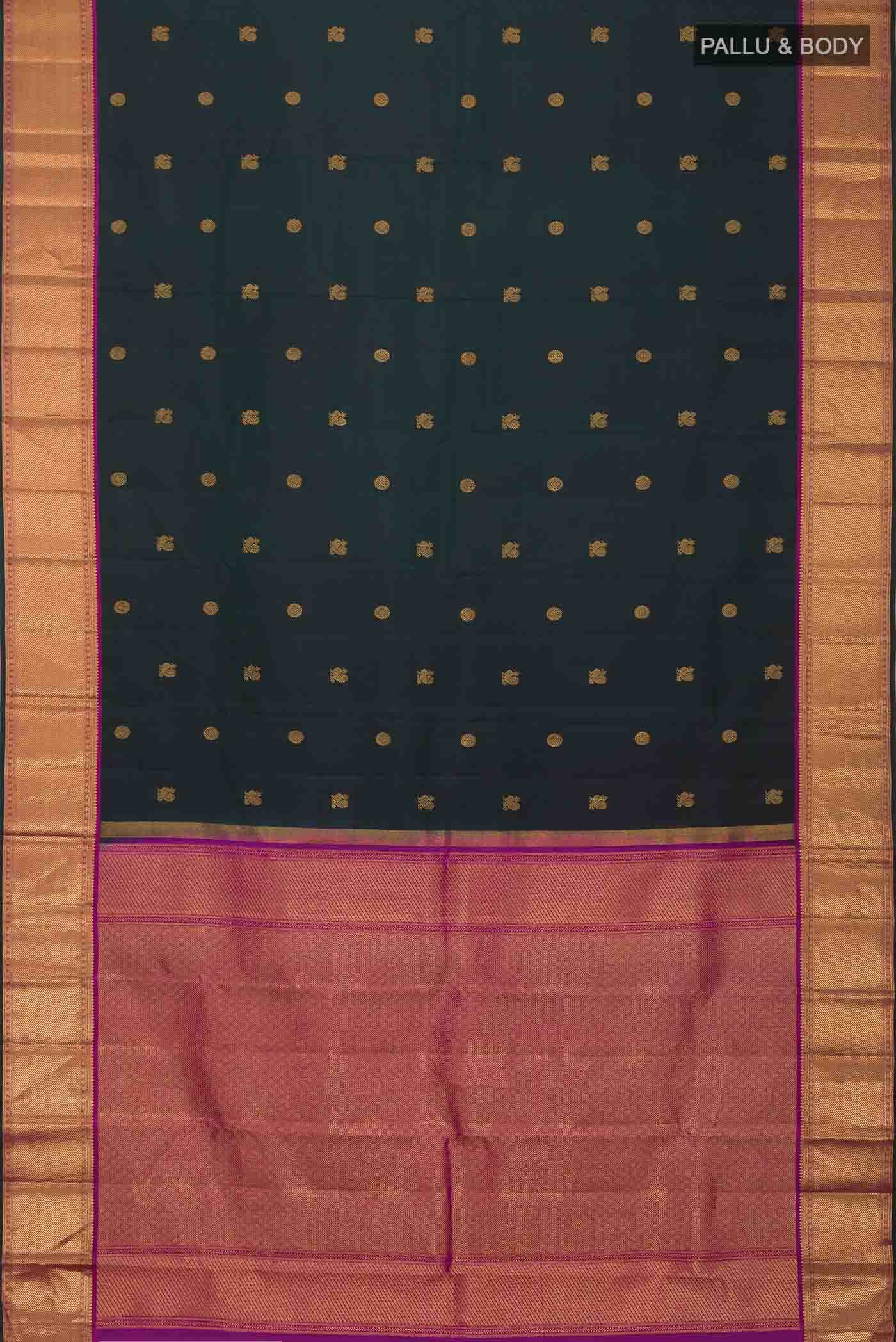 Green Kanchipuram Silk Saree