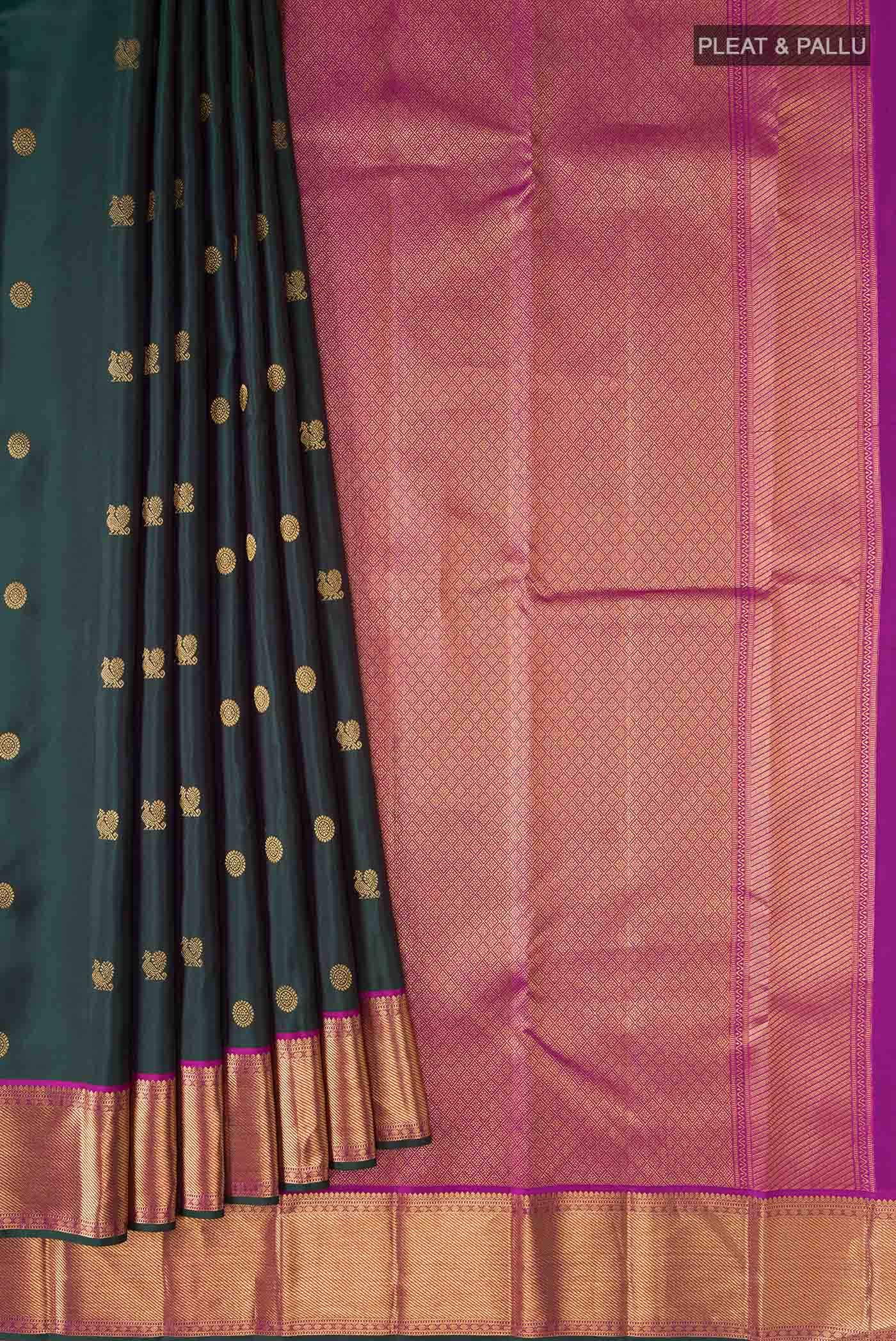 Green Kanchipuram Silk Saree