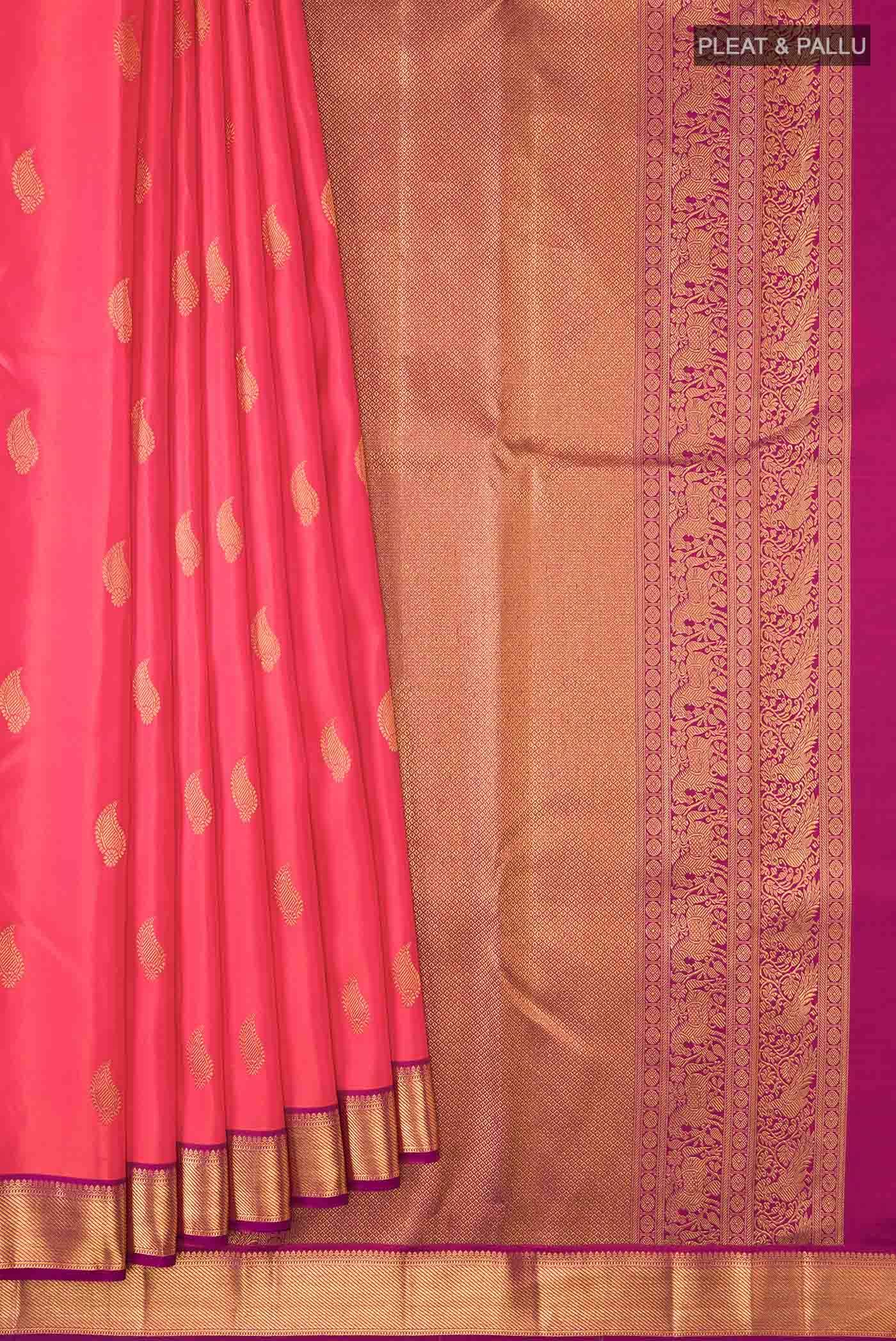 Red Kanchipuram Silk Saree