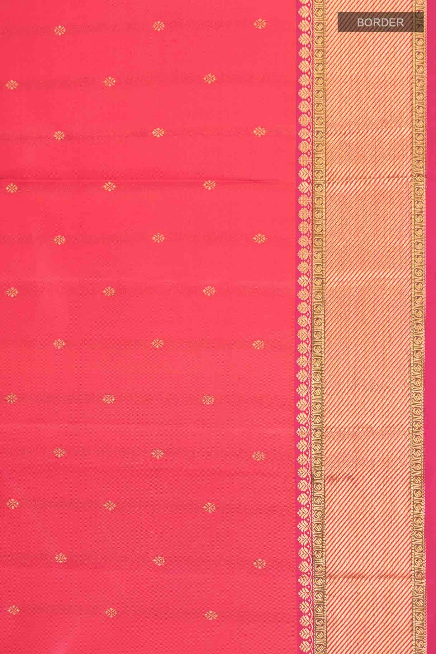 Pink Kanchipuram Silk Saree