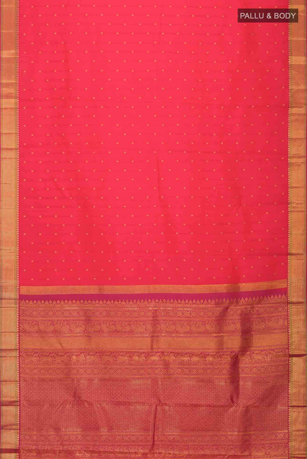 Pink Kanchipuram Silk Saree
