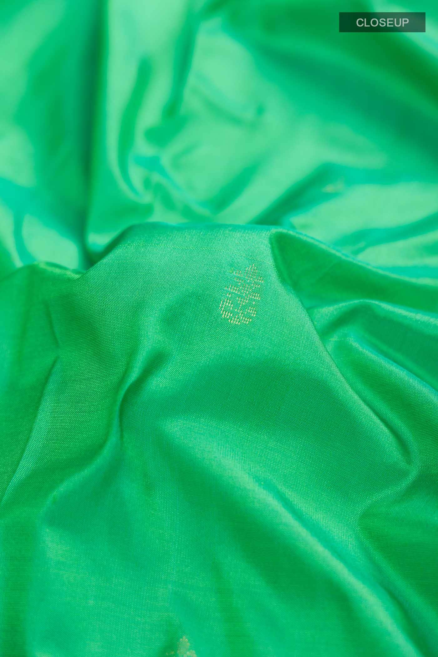 Green Bangalore Silk Saree