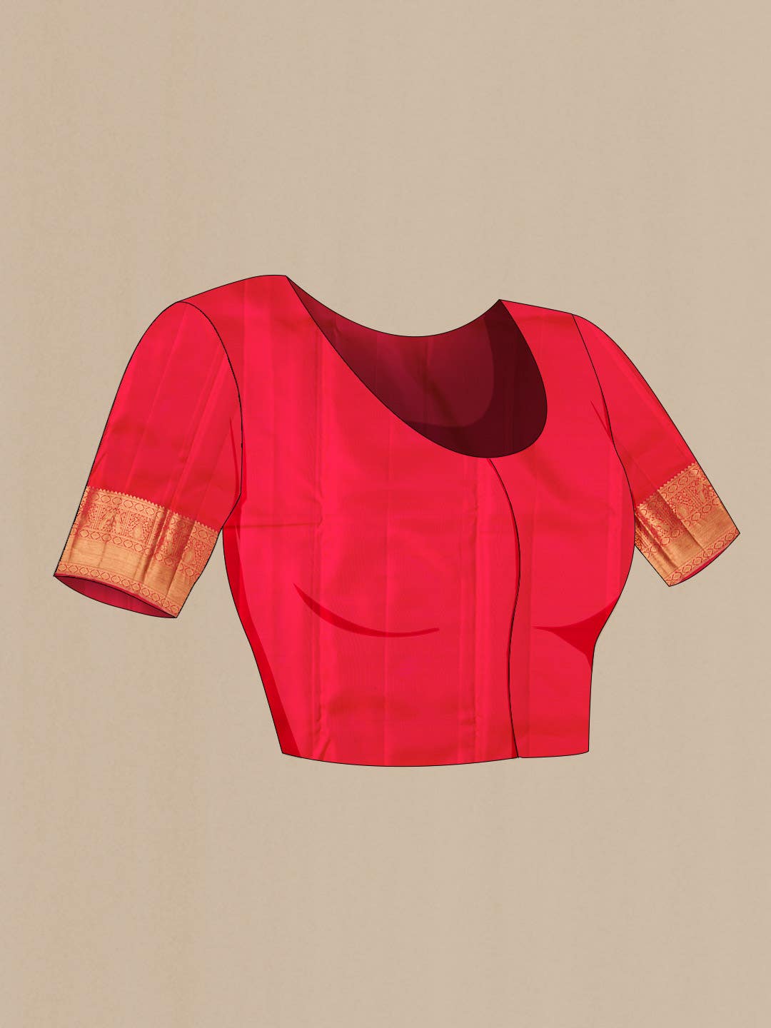 Blue Kanchipuram Silk Saree