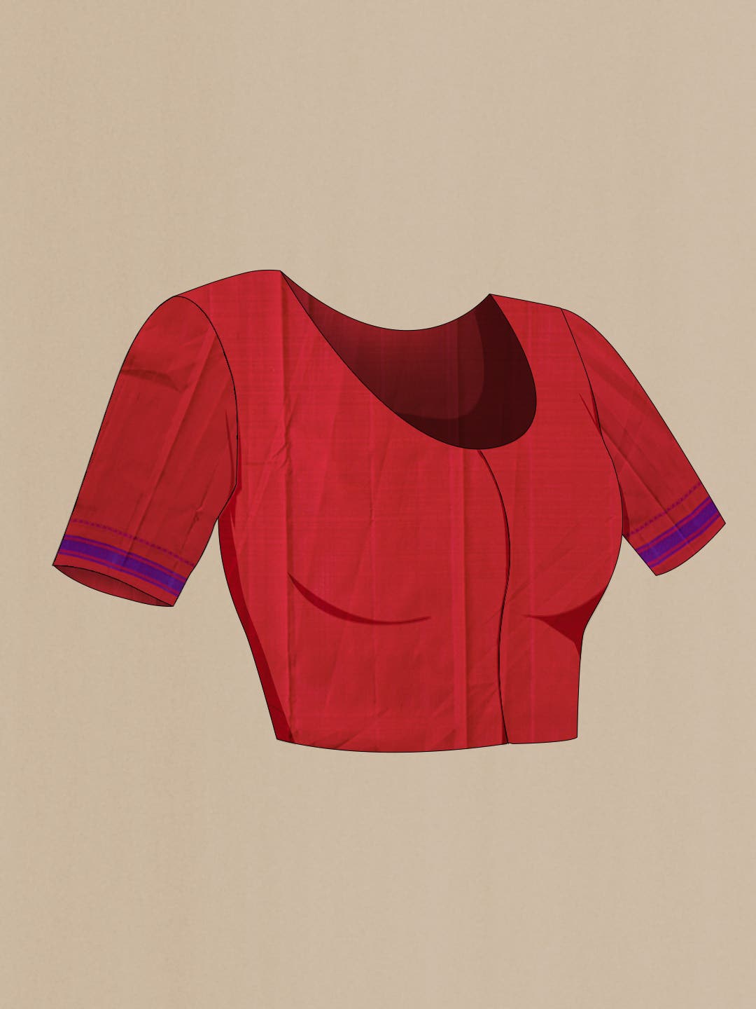 Blue Kanchipuram Silk Saree