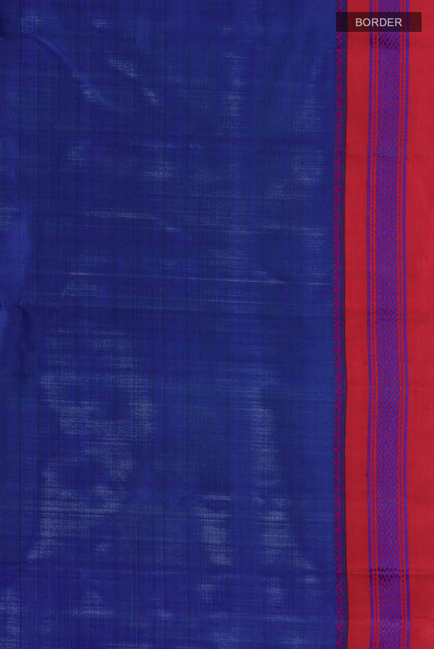 Blue Kanchipuram Silk Saree