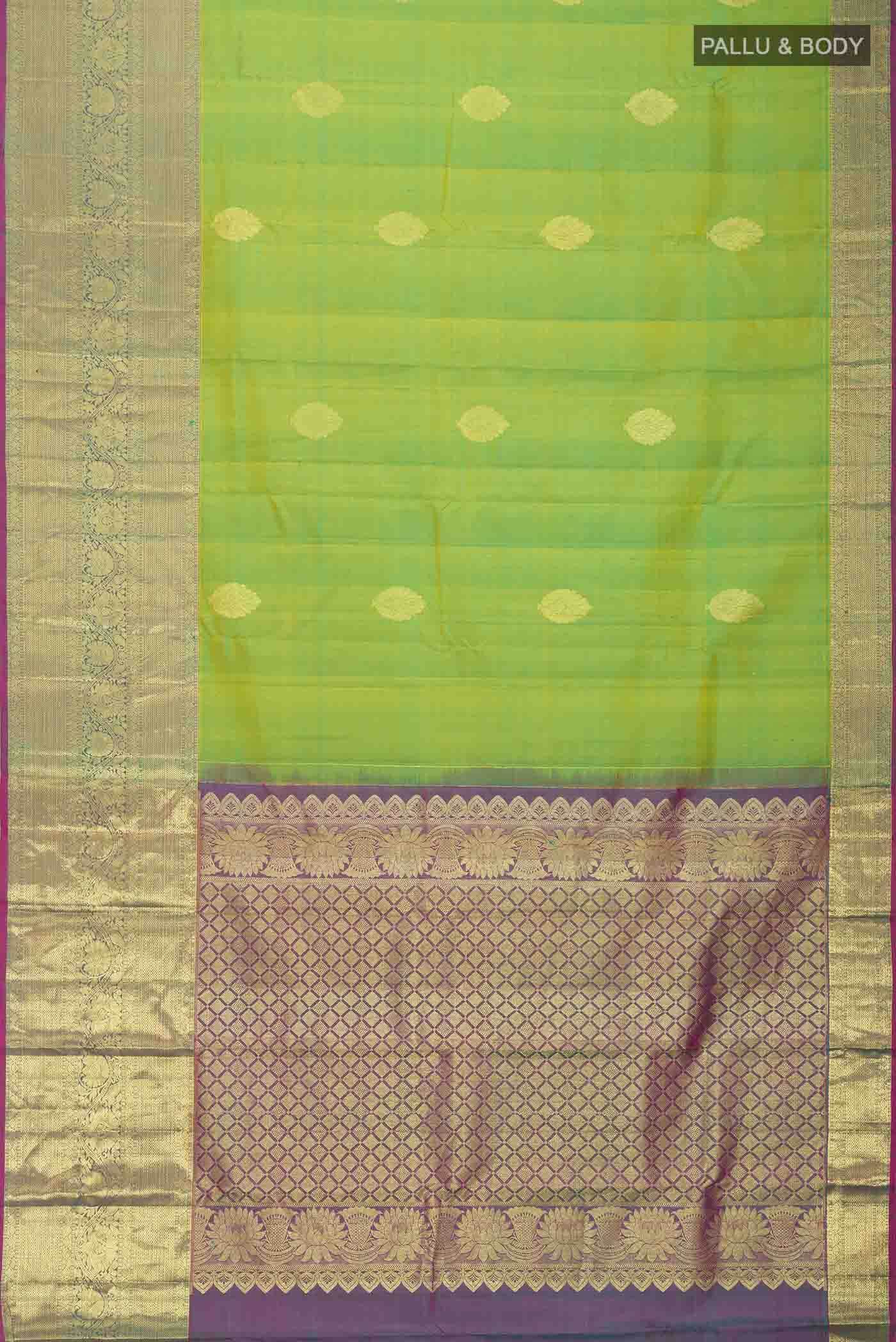 Green Kanchipuram Silk Saree