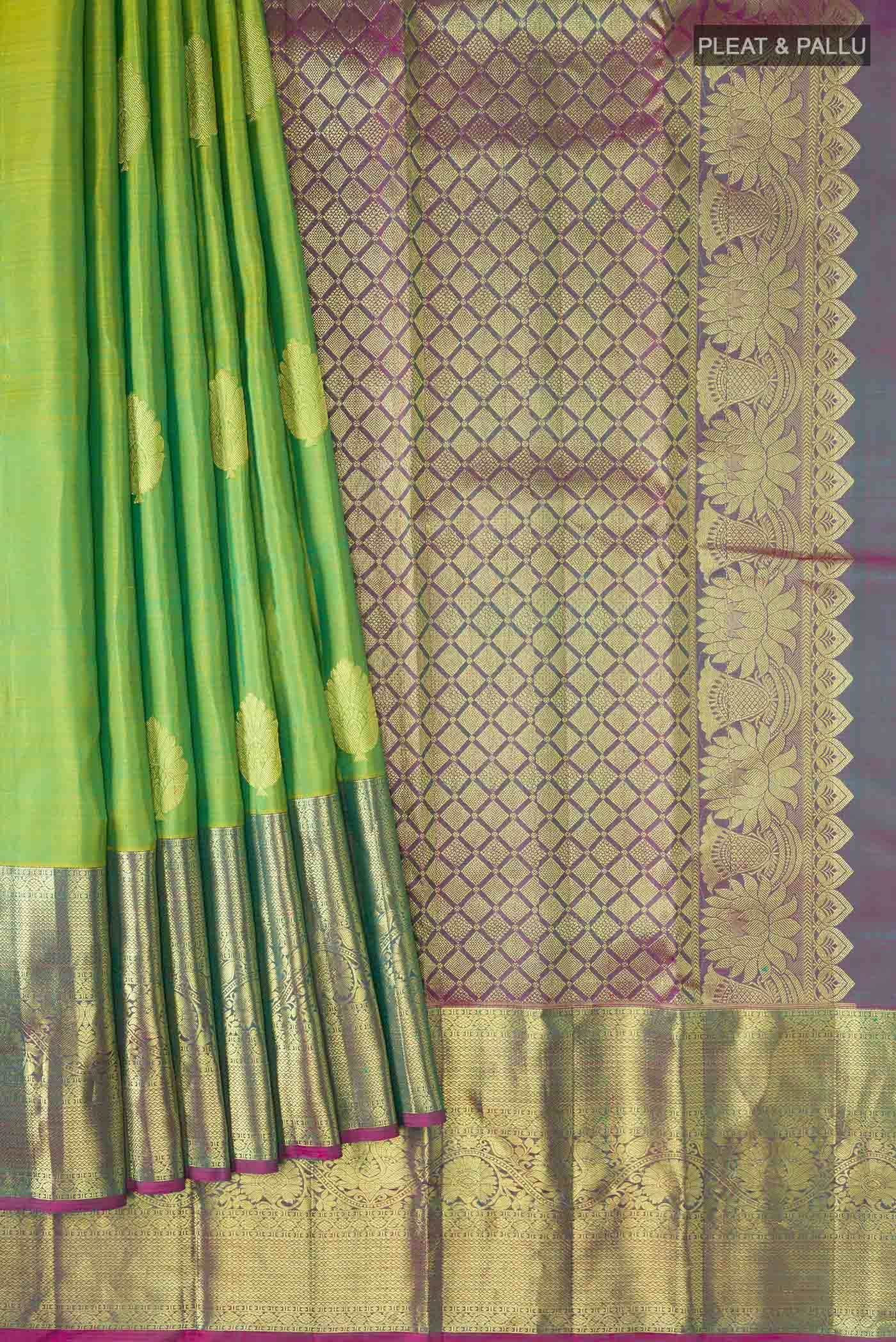 Green Kanchipuram Silk Saree