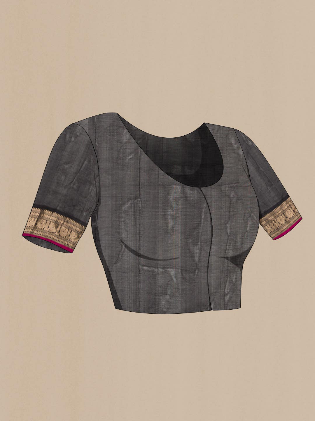 Black Silk Cotton Saree