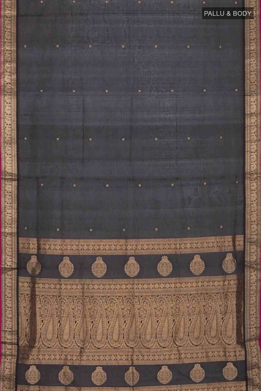 Black Silk Cotton Saree