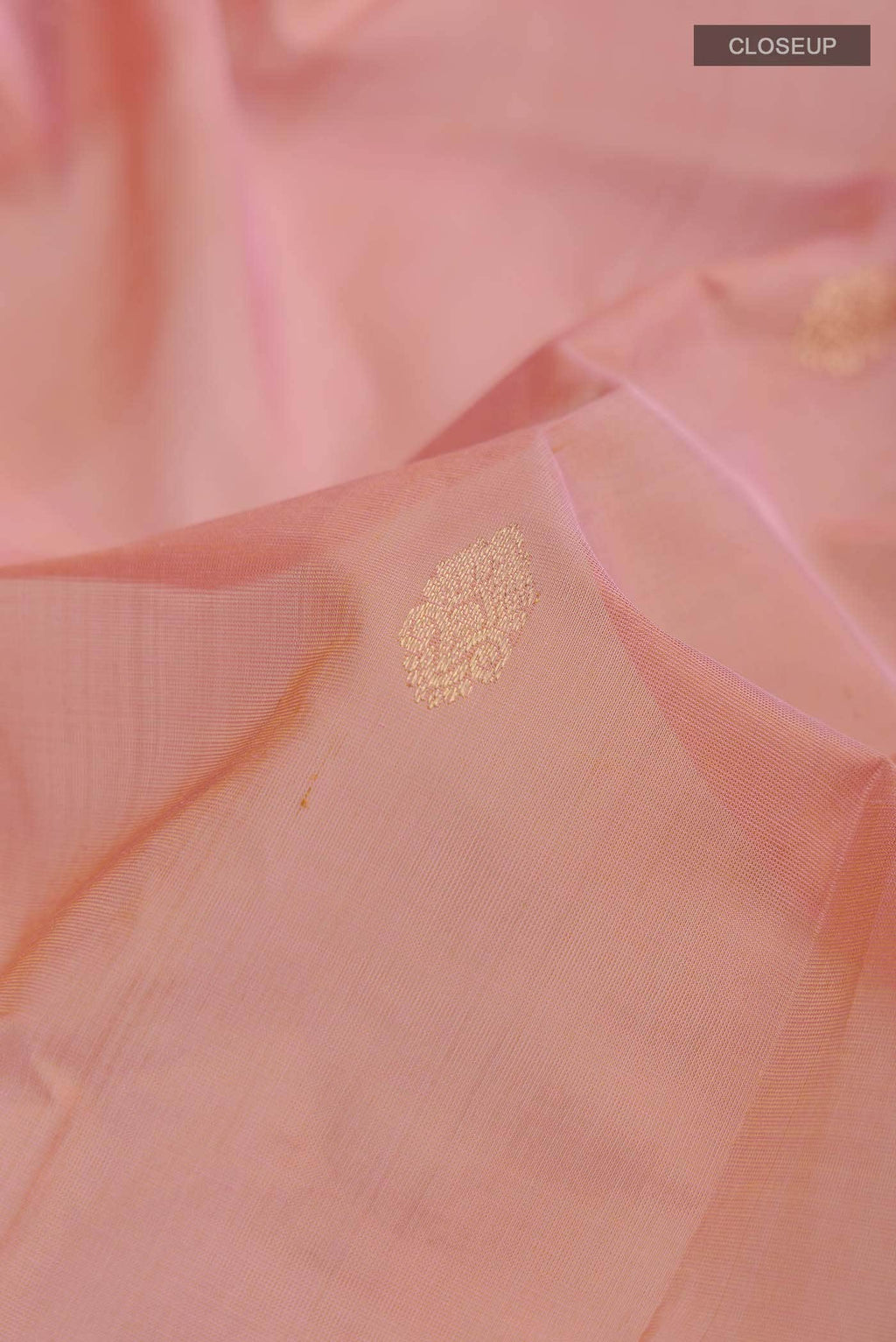 Peach Silk Cotton Saree