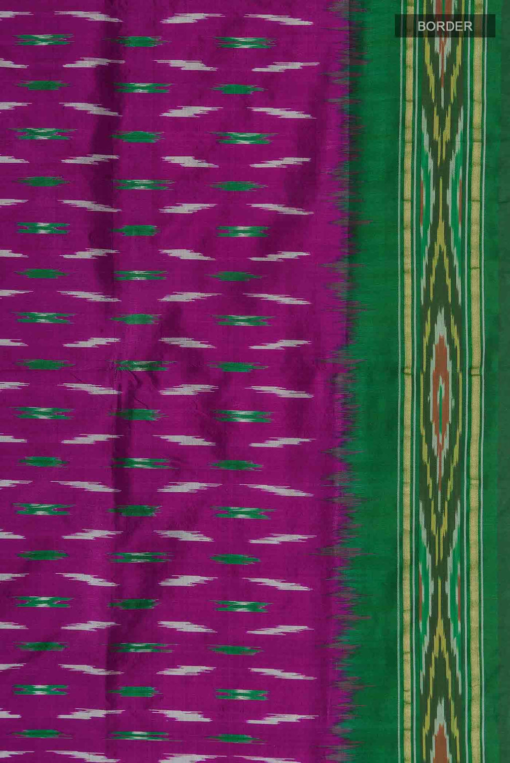 Purple Pochampally Silk Saree