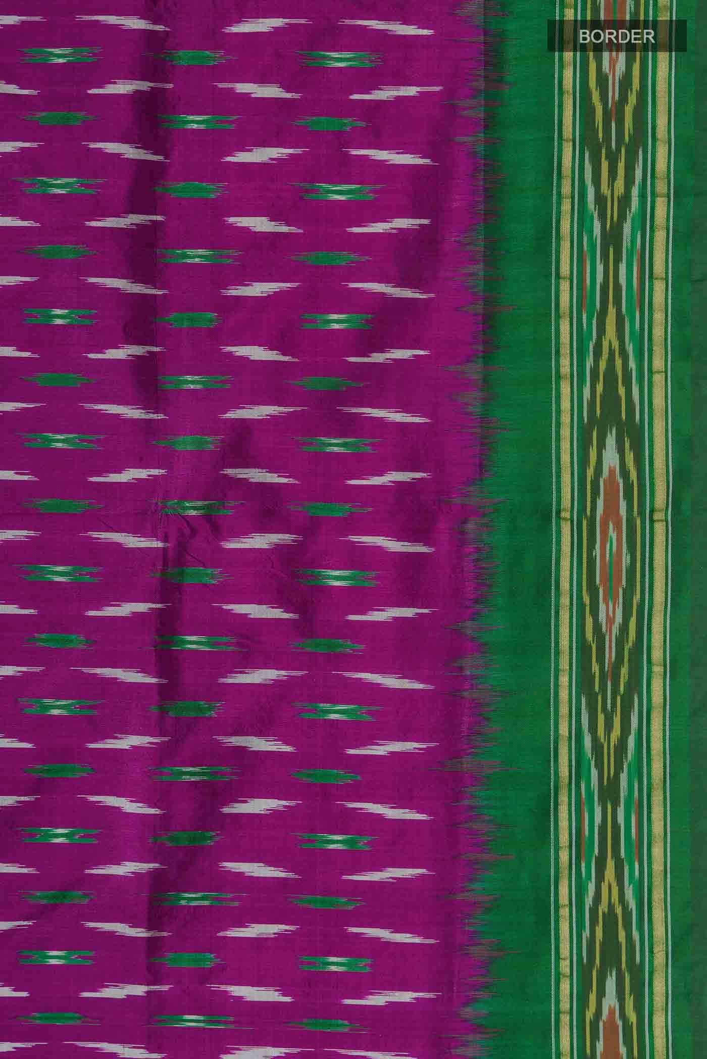 Purple Pochampally Silk Saree