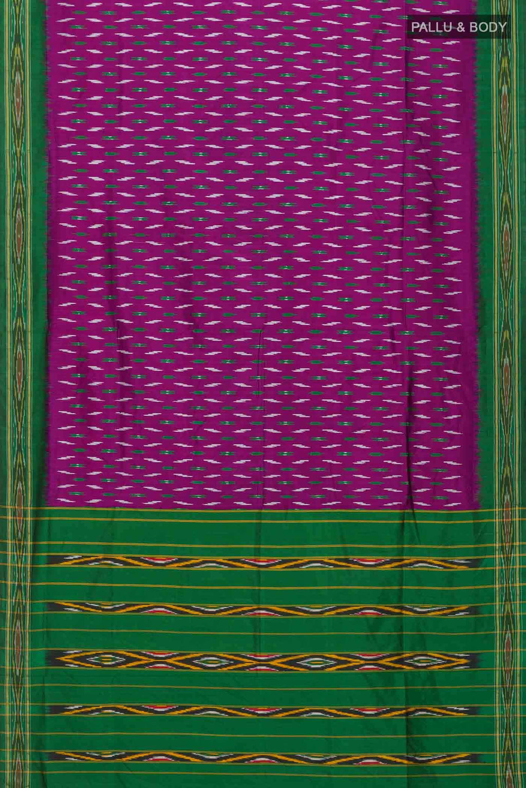 Purple Pochampally Silk Saree