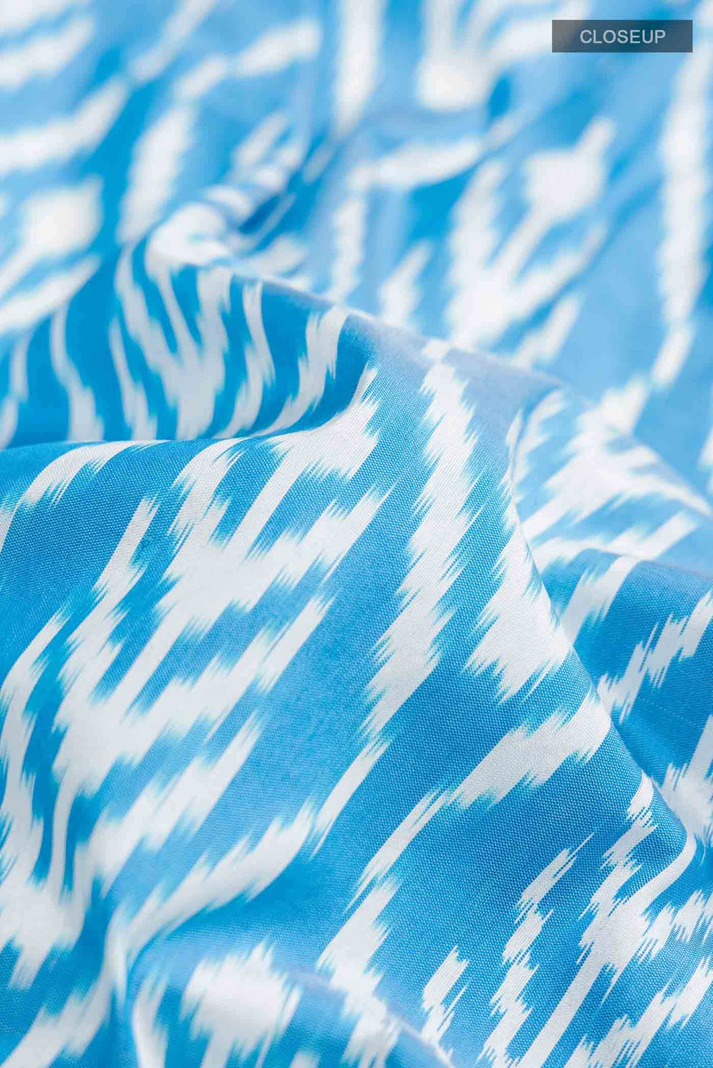 Blue Pochampally Silk Saree