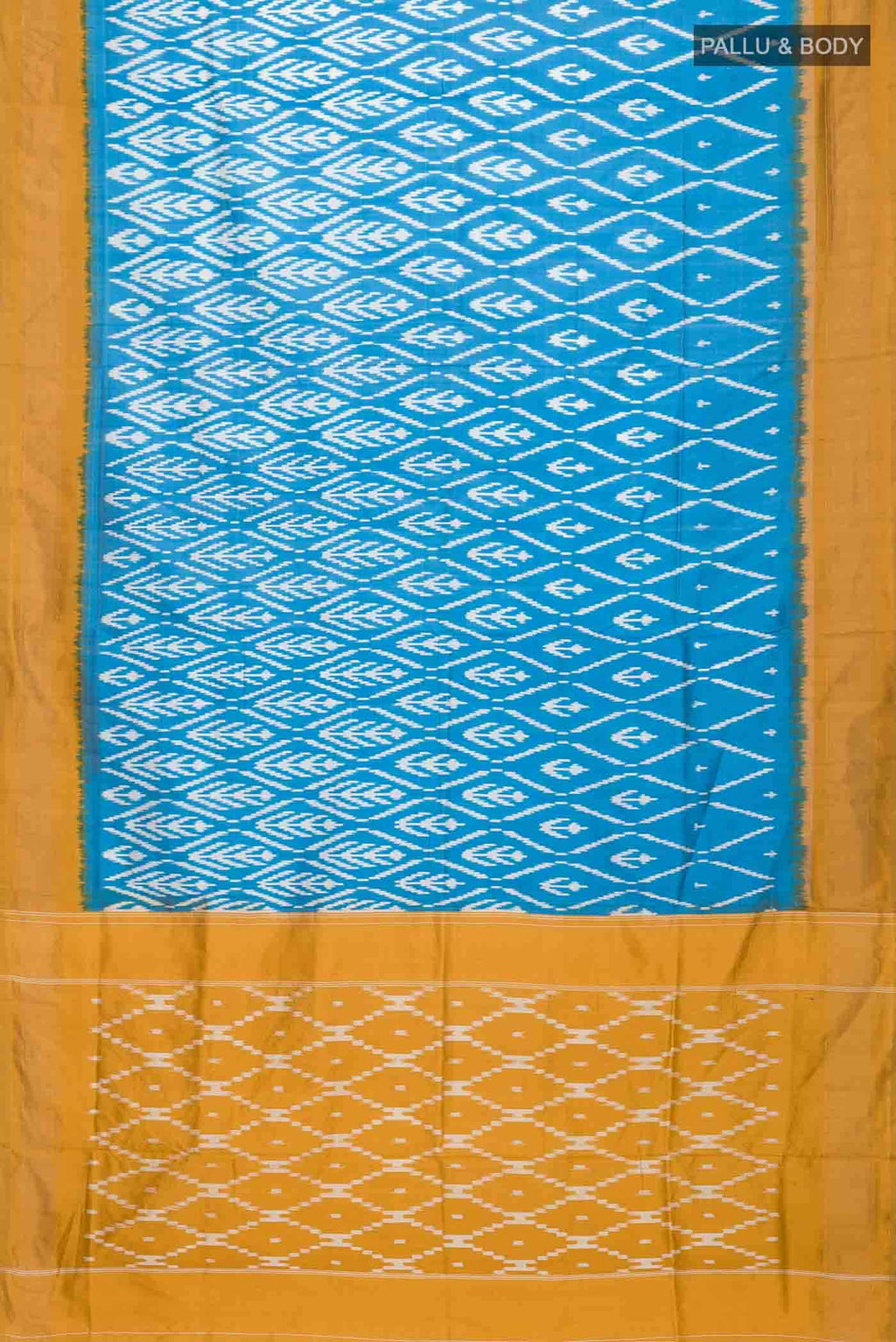 Blue Pochampally Silk Saree