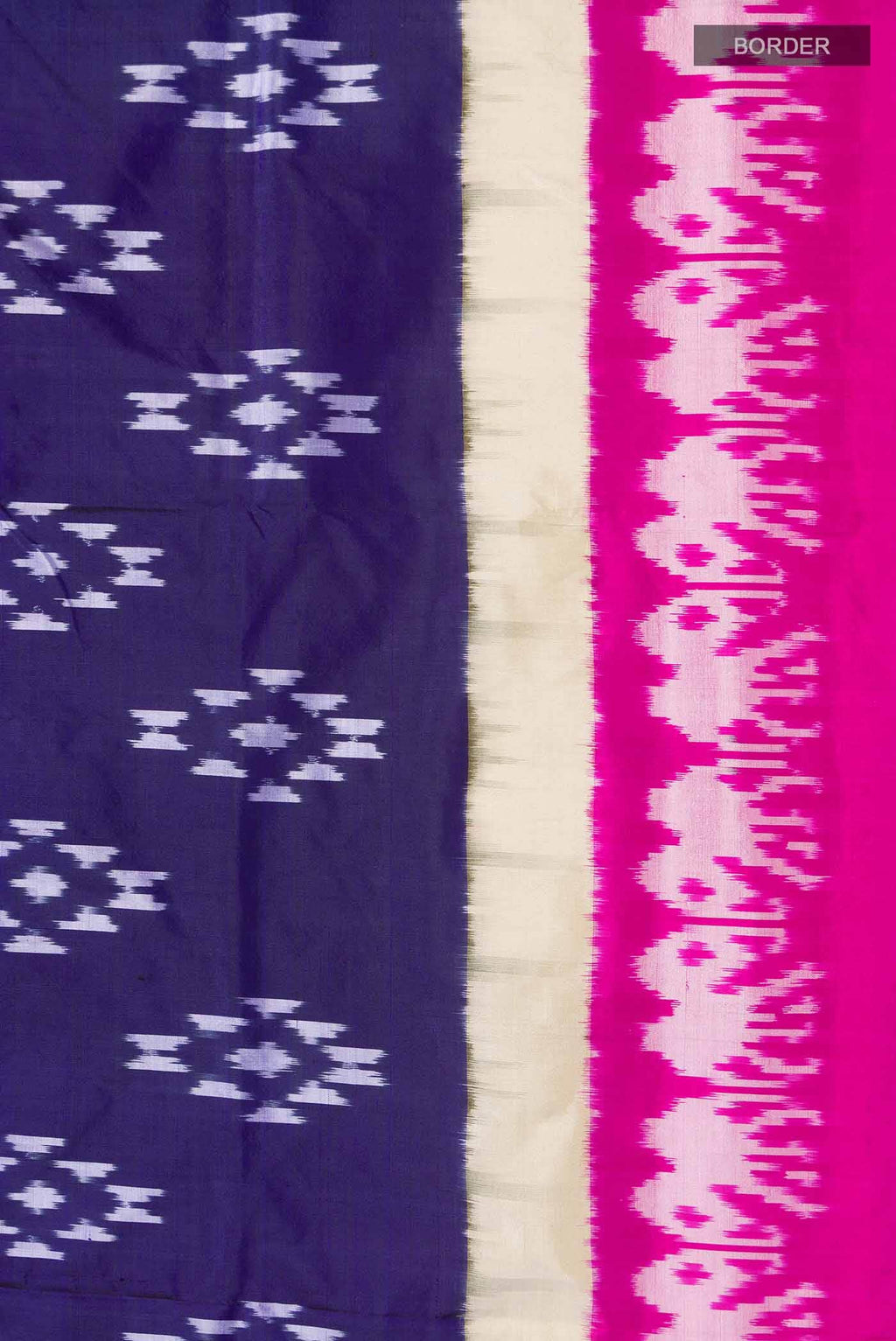 Blue Pochampally Silk Saree