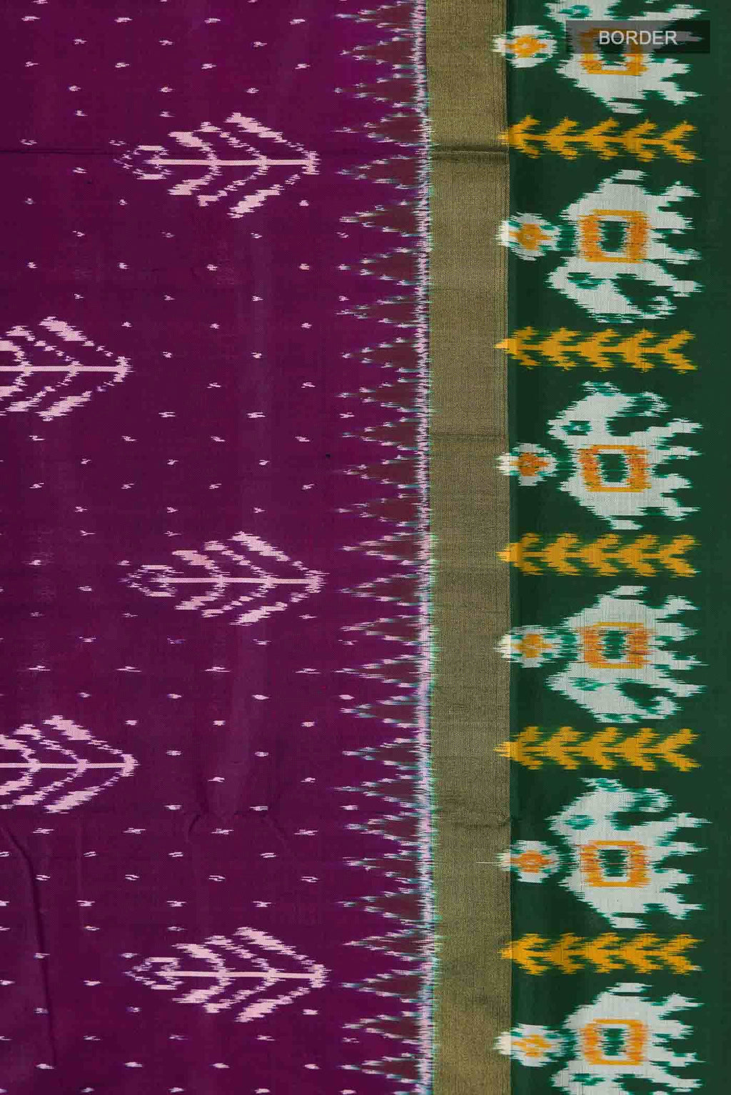 Purple Pochampally Silk Saree