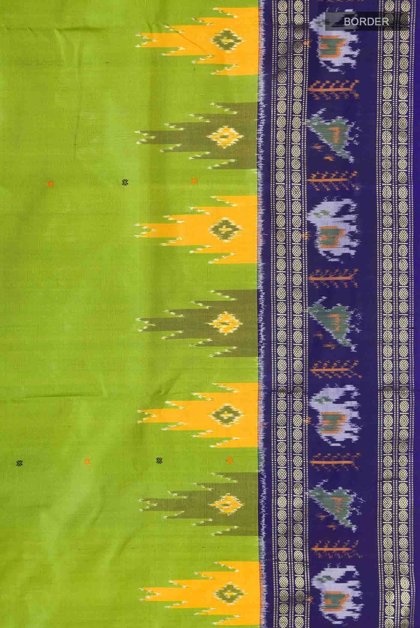Green Pochampally Silk Saree