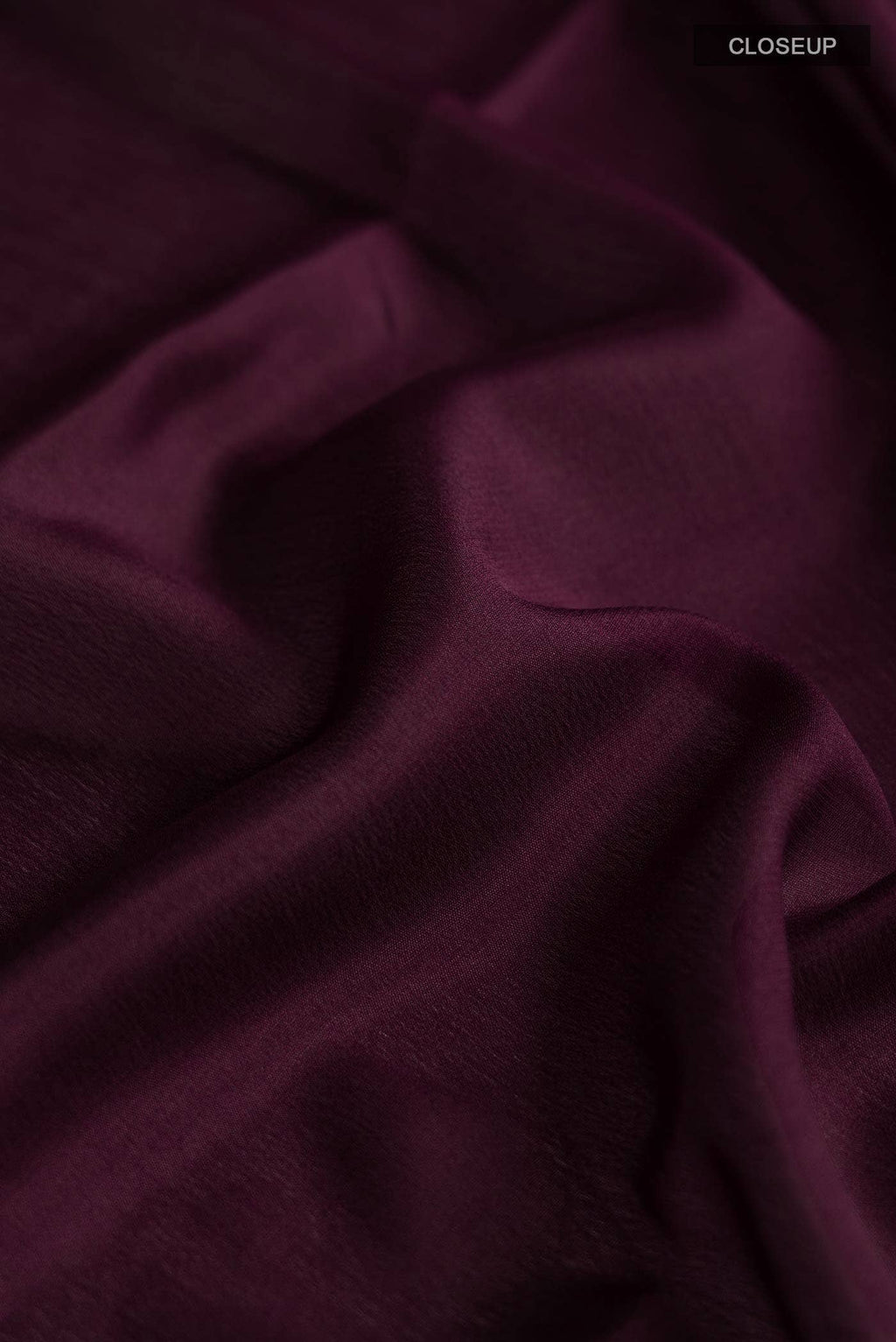 Brown Mysore Crepe Saree