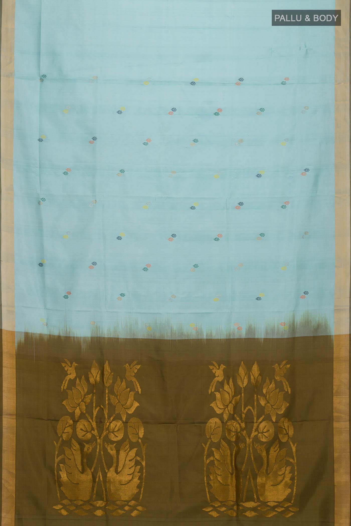 Green Uppada Silk Saree