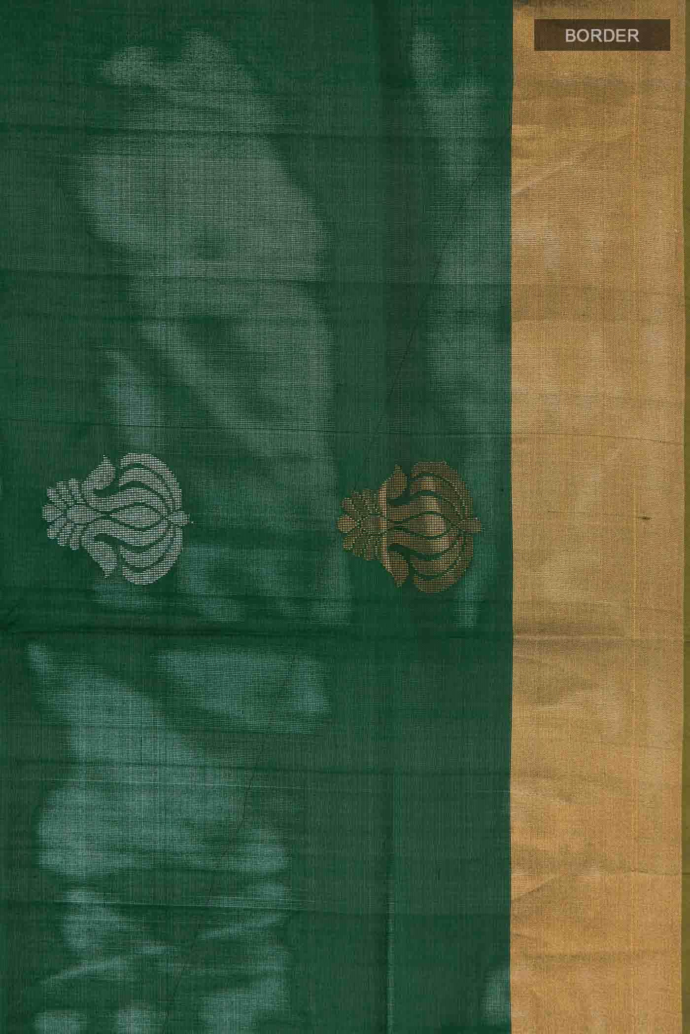 Green Uppada Silk Saree