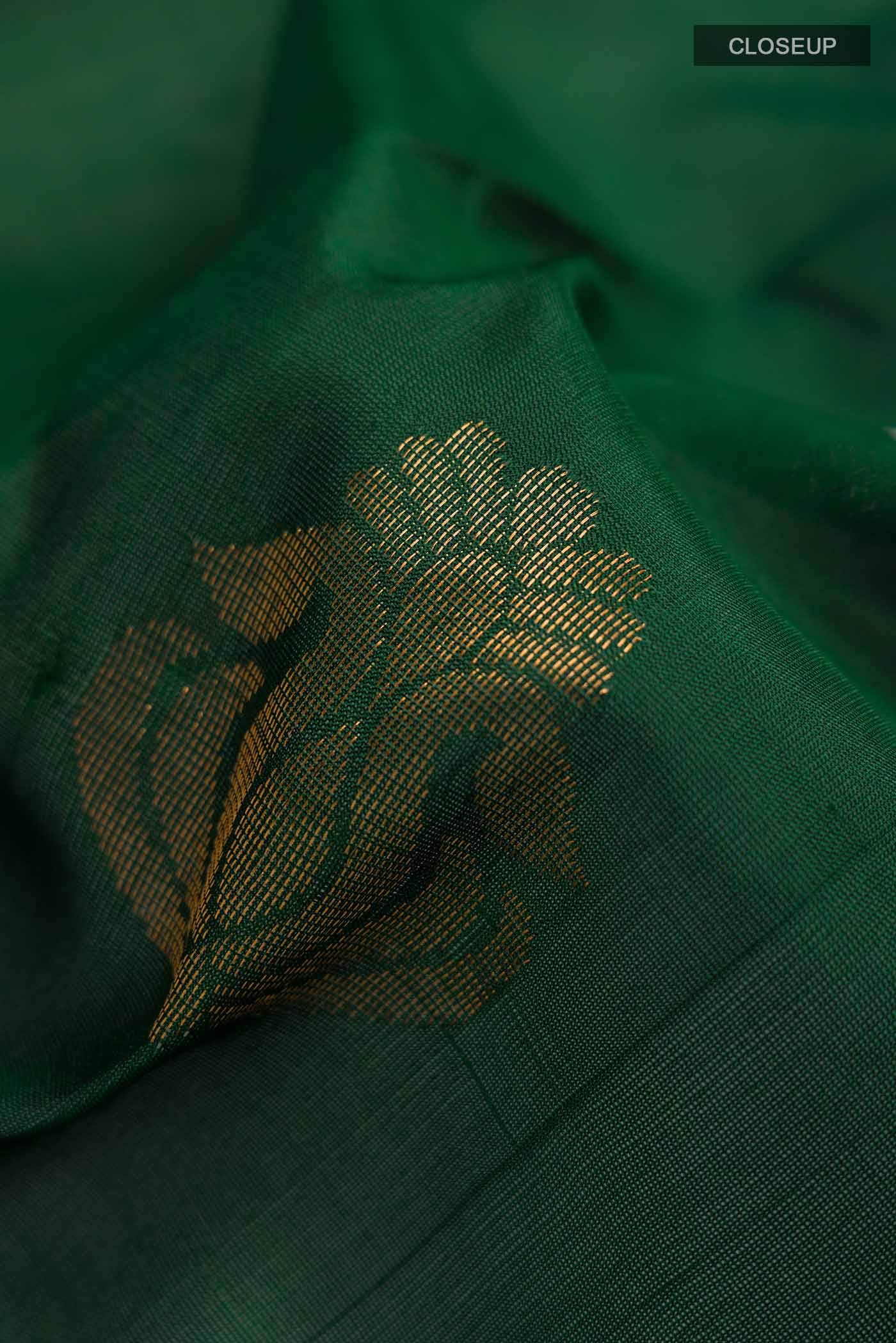 Green Uppada Silk Saree
