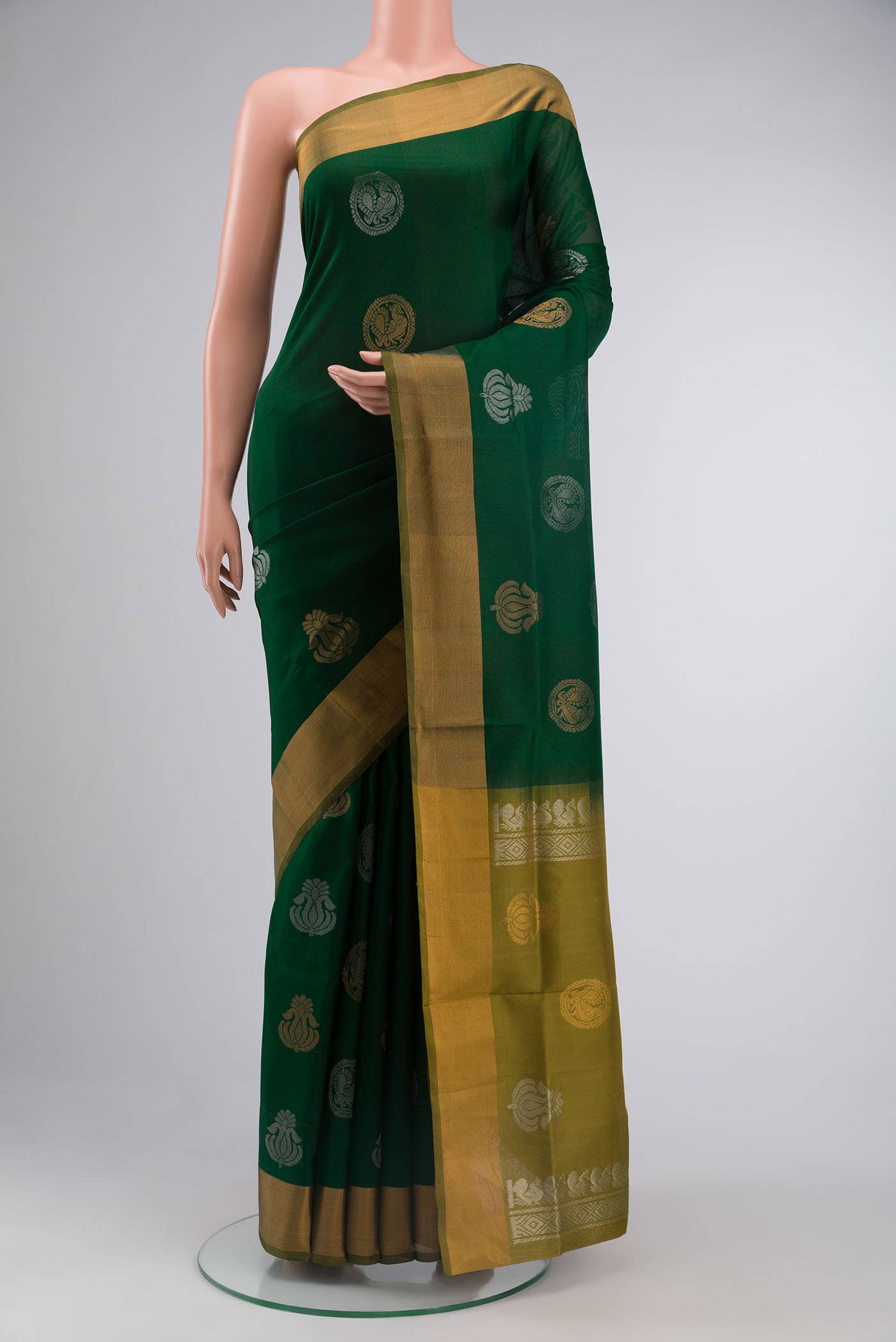 Green Uppada Silk Saree