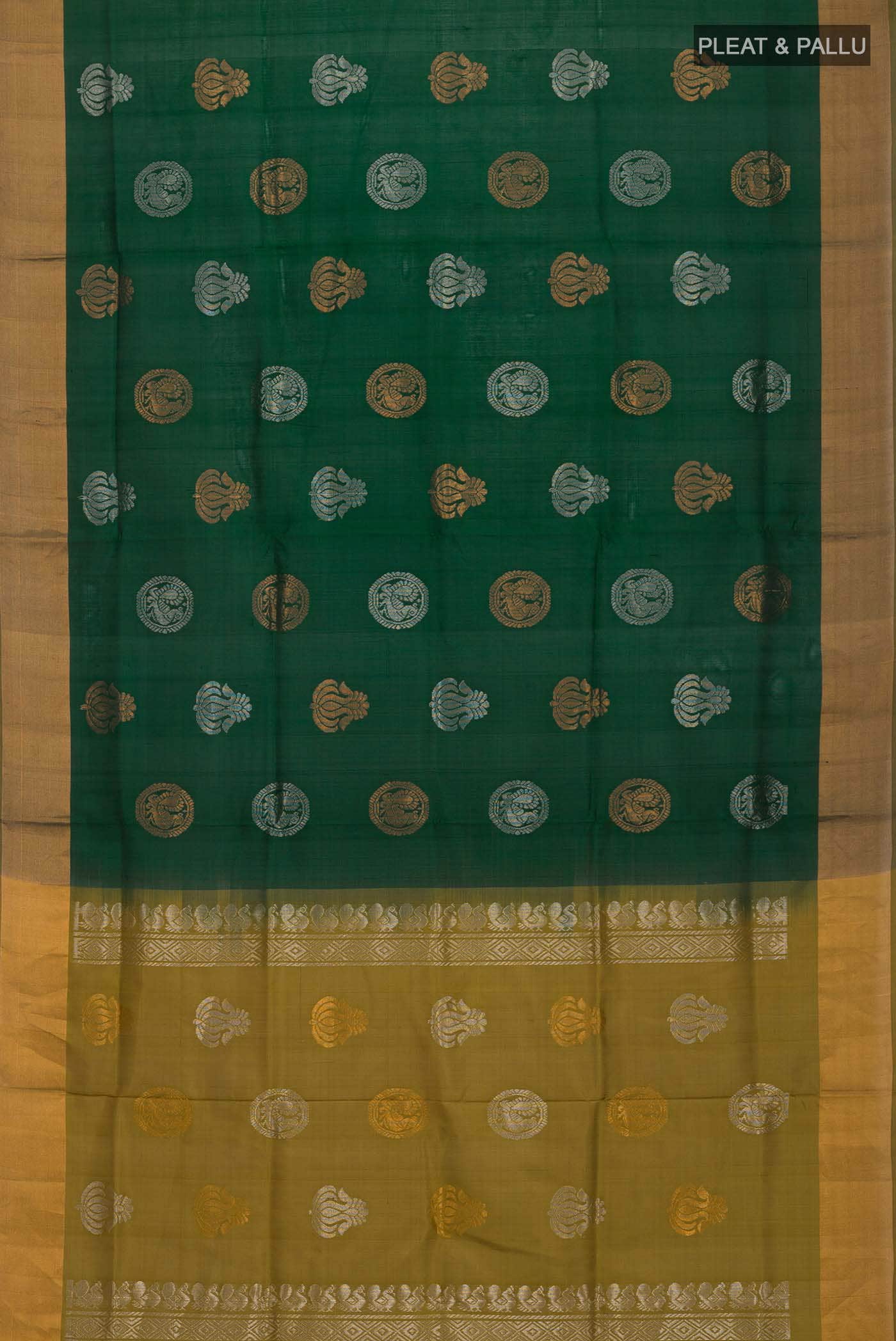 Green Uppada Silk Saree