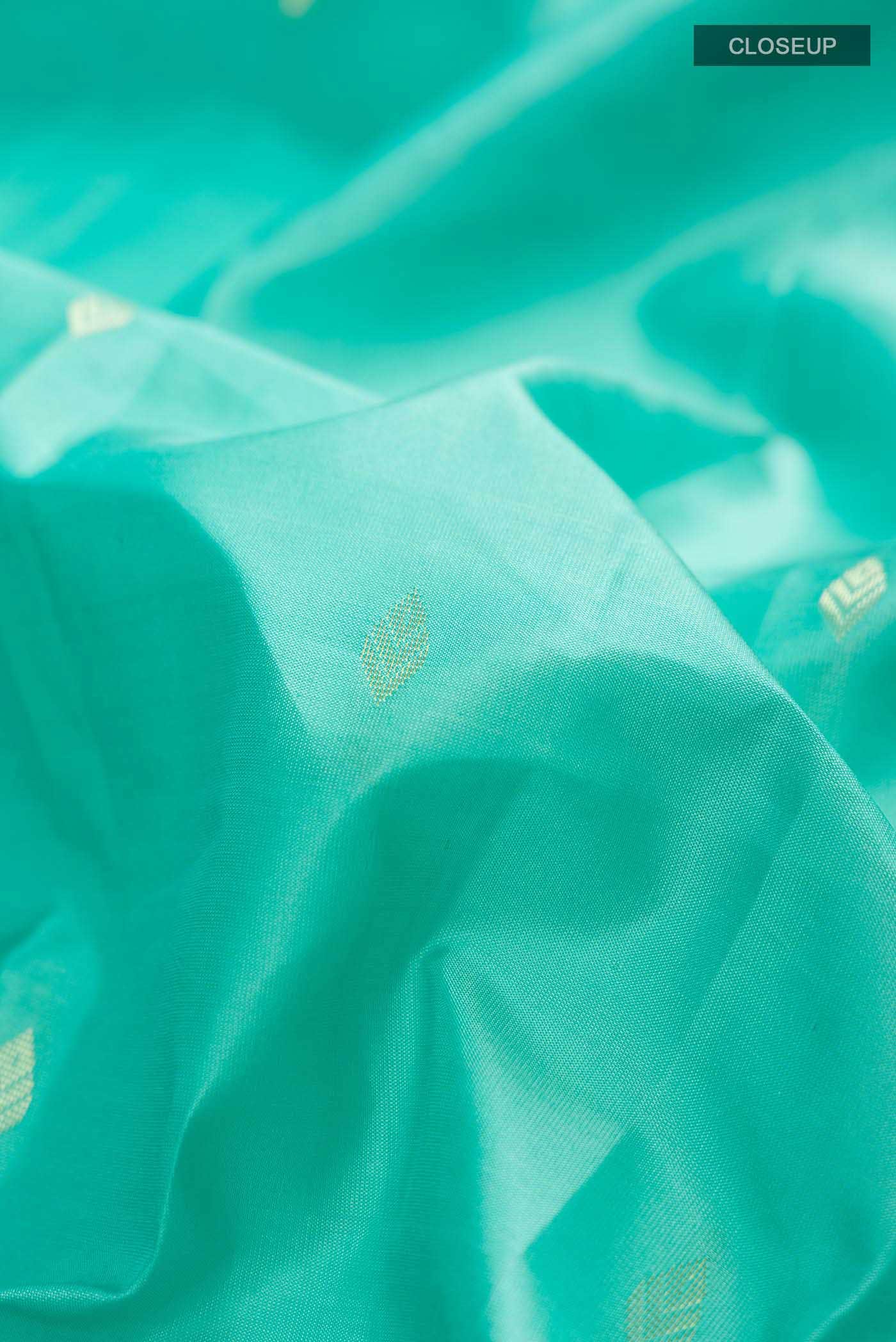 Blue Kanchipuram Silk Saree