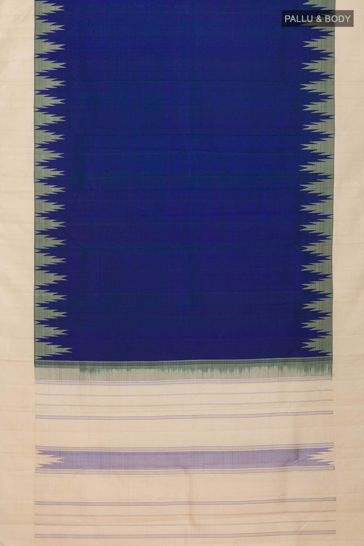 Blue Kanchipuram Silk Saree