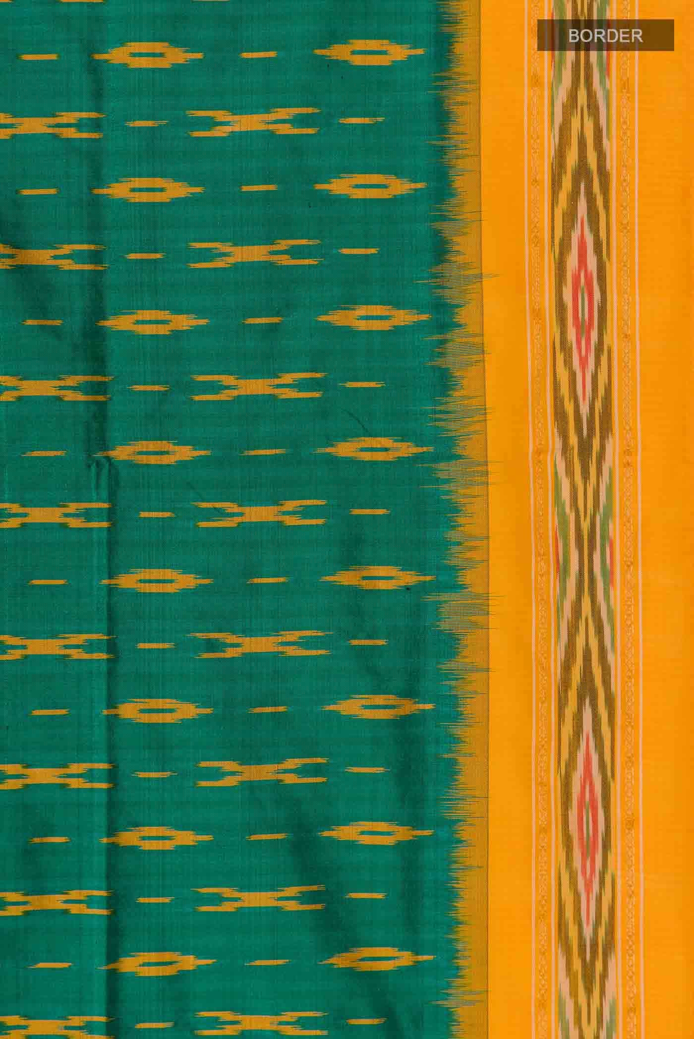 Green Pochampally Silk Saree