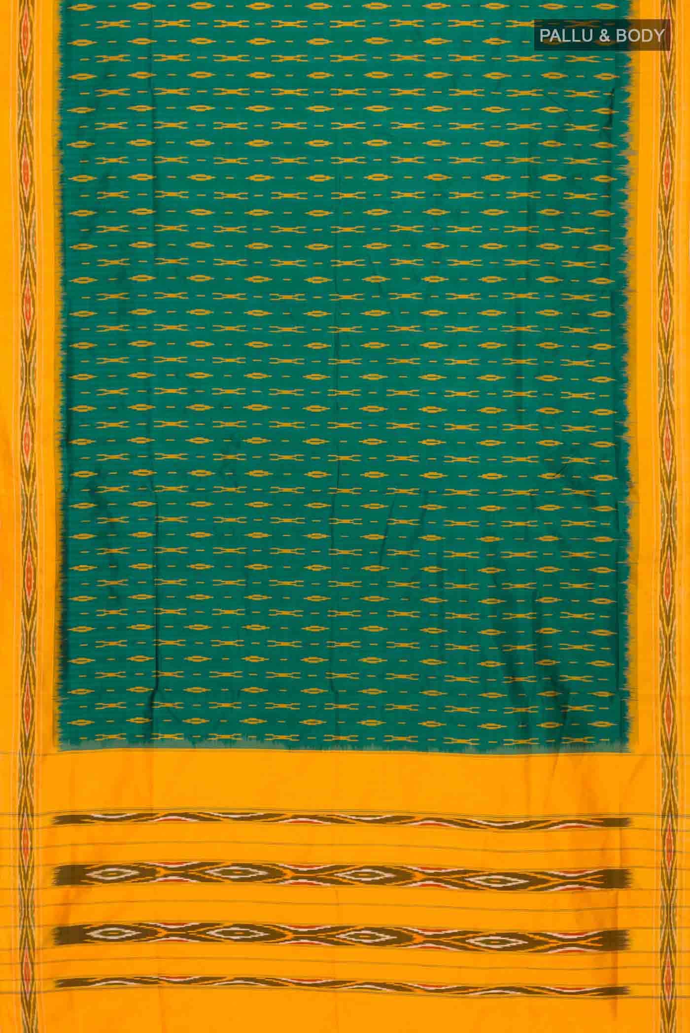 Green Pochampally Silk Saree