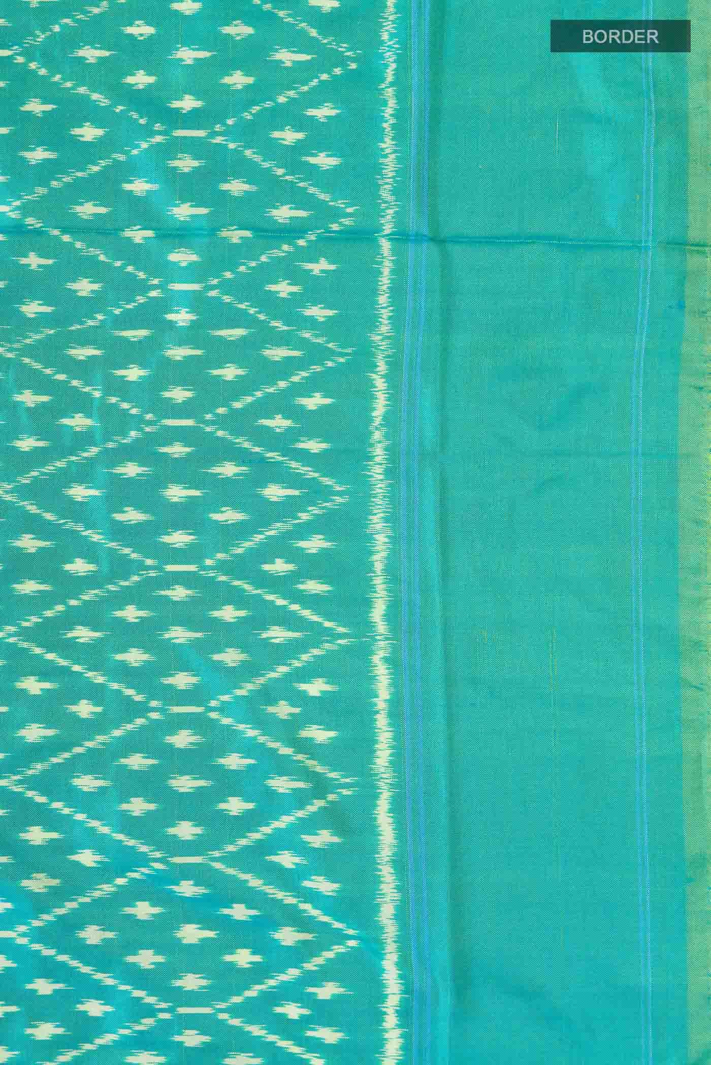 Green Pochampally Silk Saree