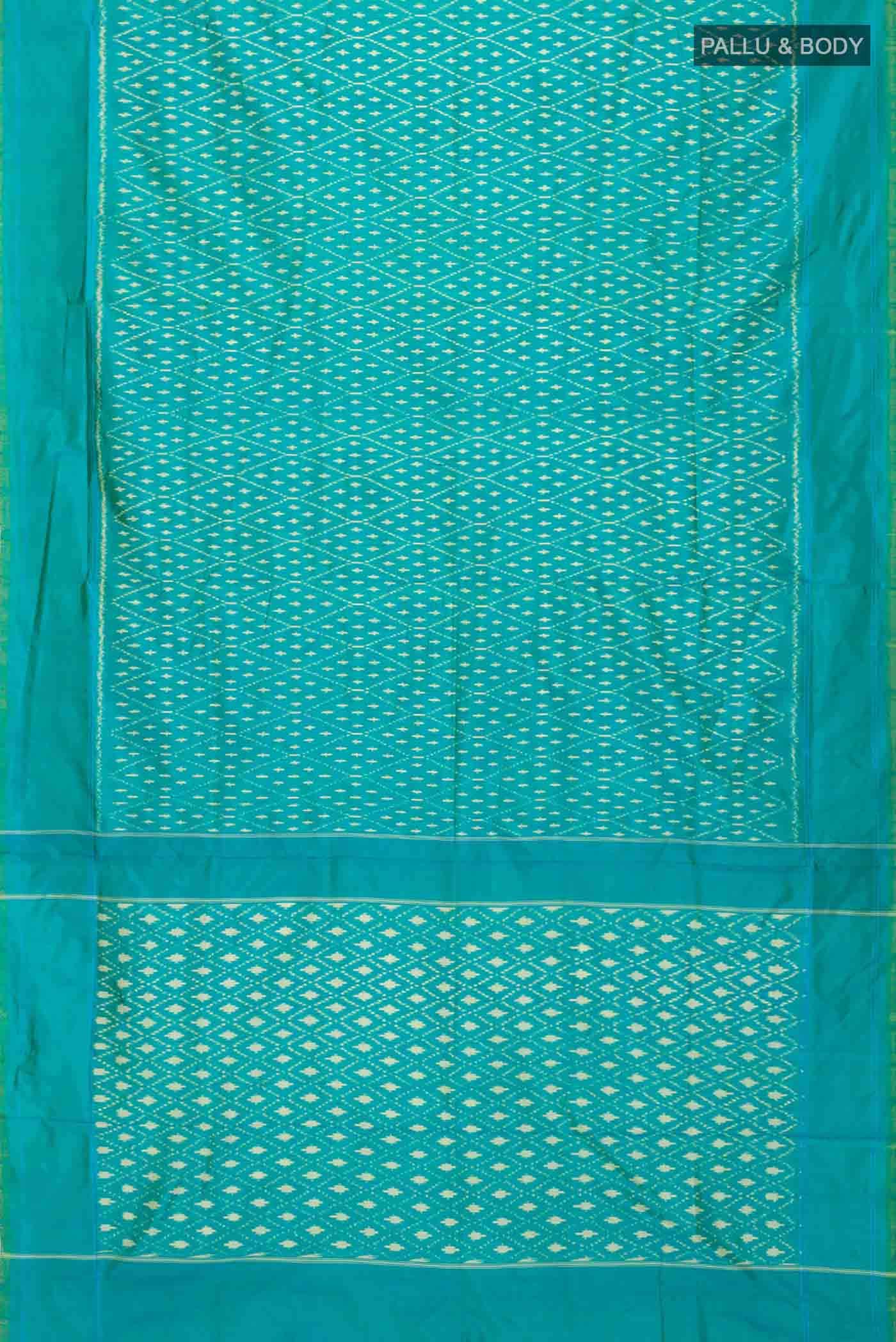 Green Pochampally Silk Saree