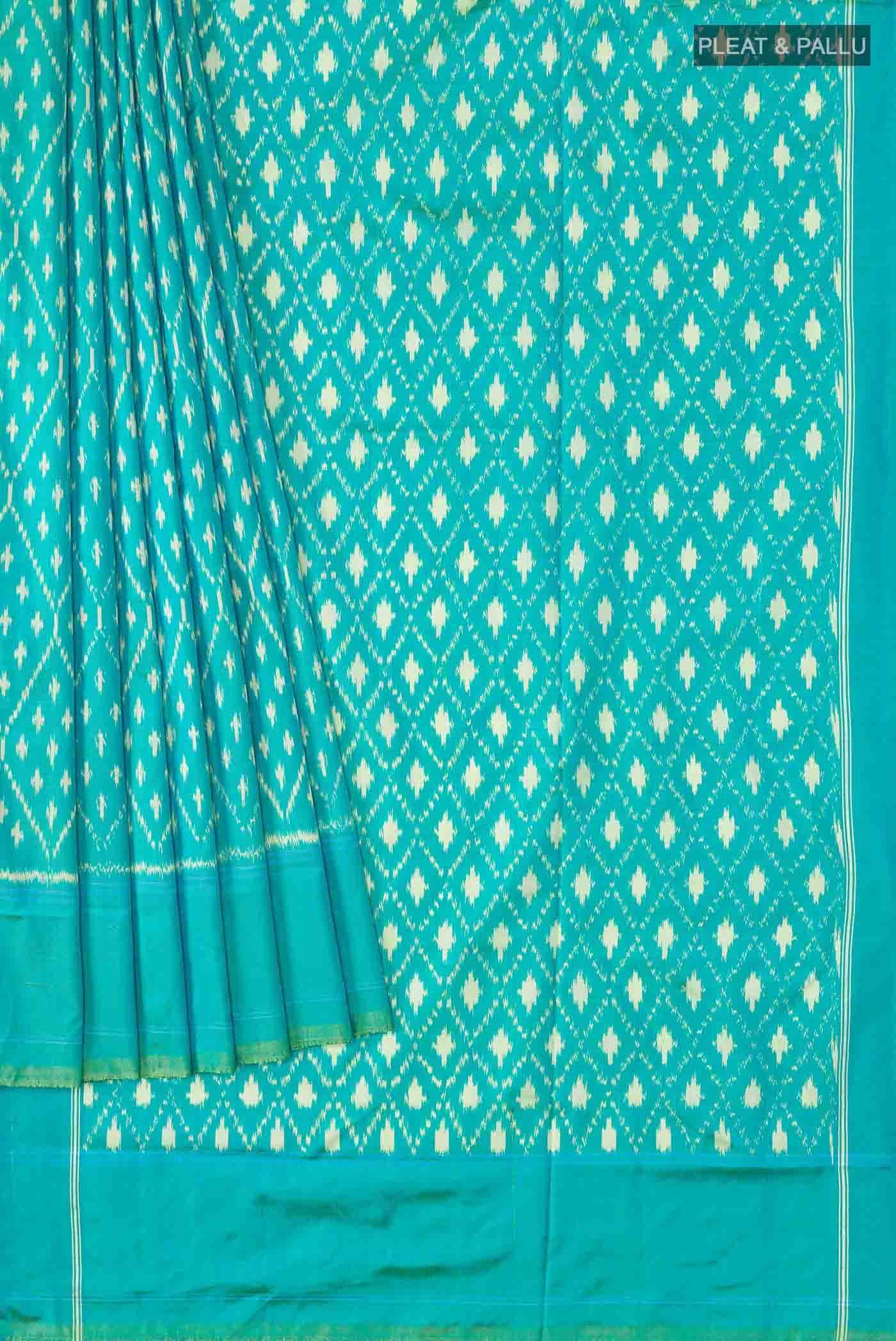 Green Pochampally Silk Saree