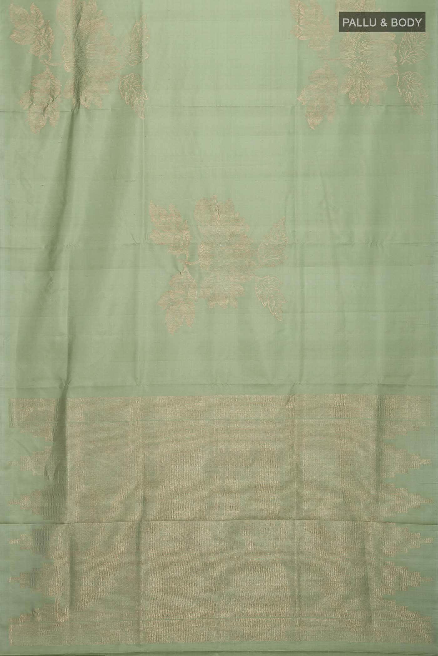 Sage Green Soft Silk Saree