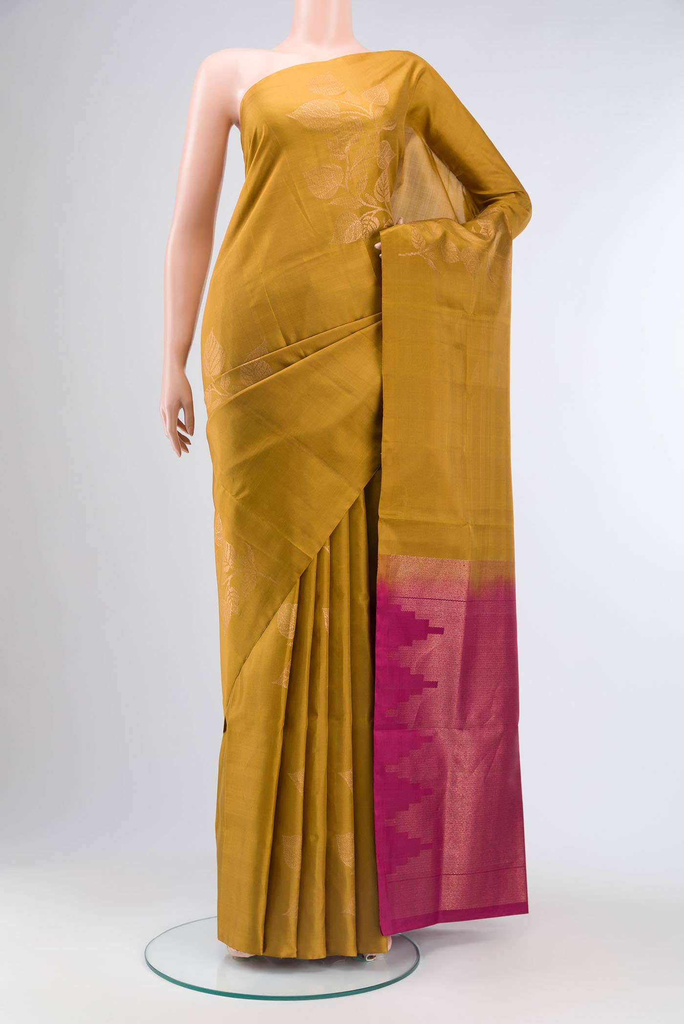 Mehandi Green Soft Silk Saree